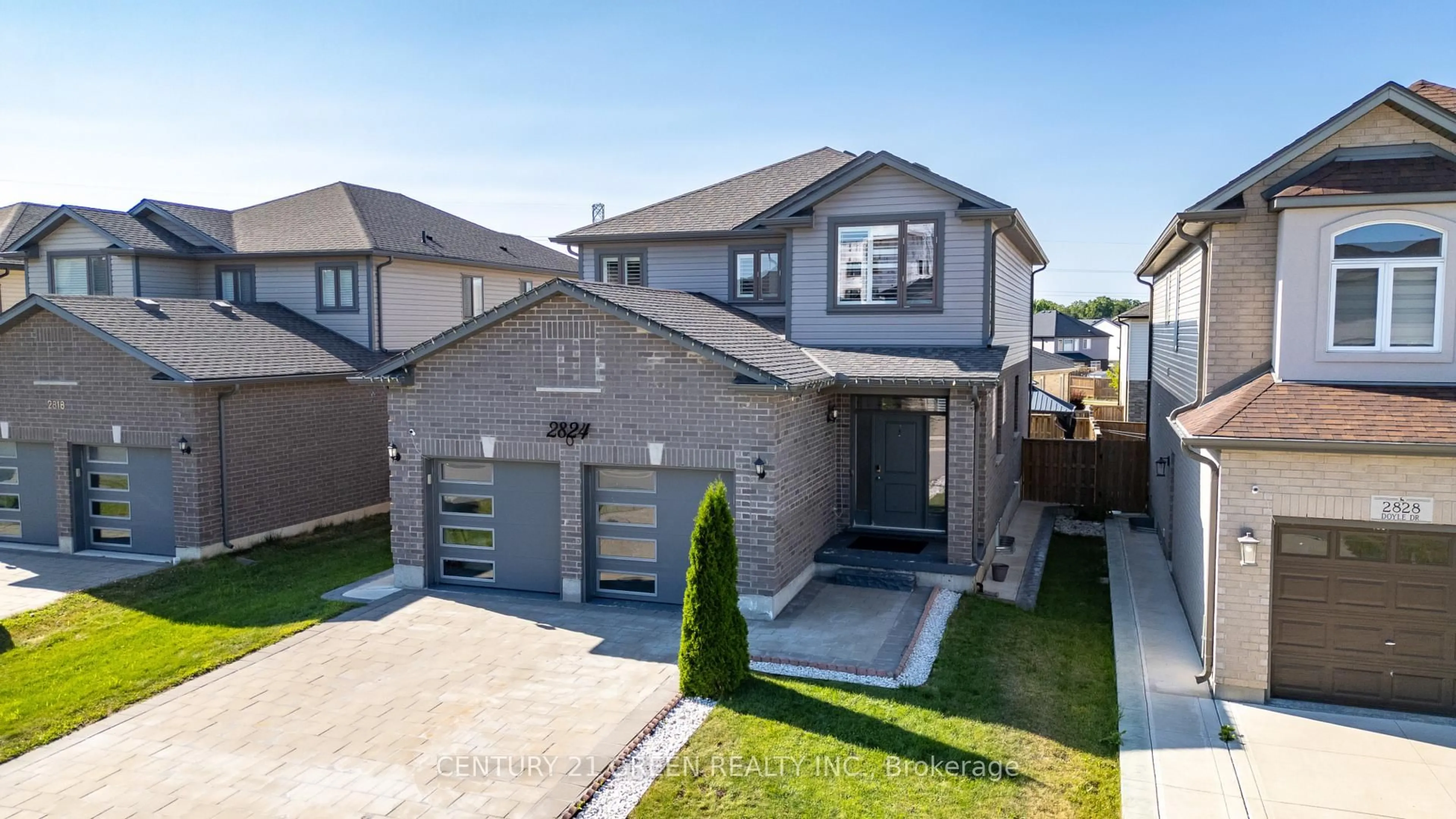 Home with brick exterior material, street for 2824 DOYLE Dr, London South Ontario N6M 0G7