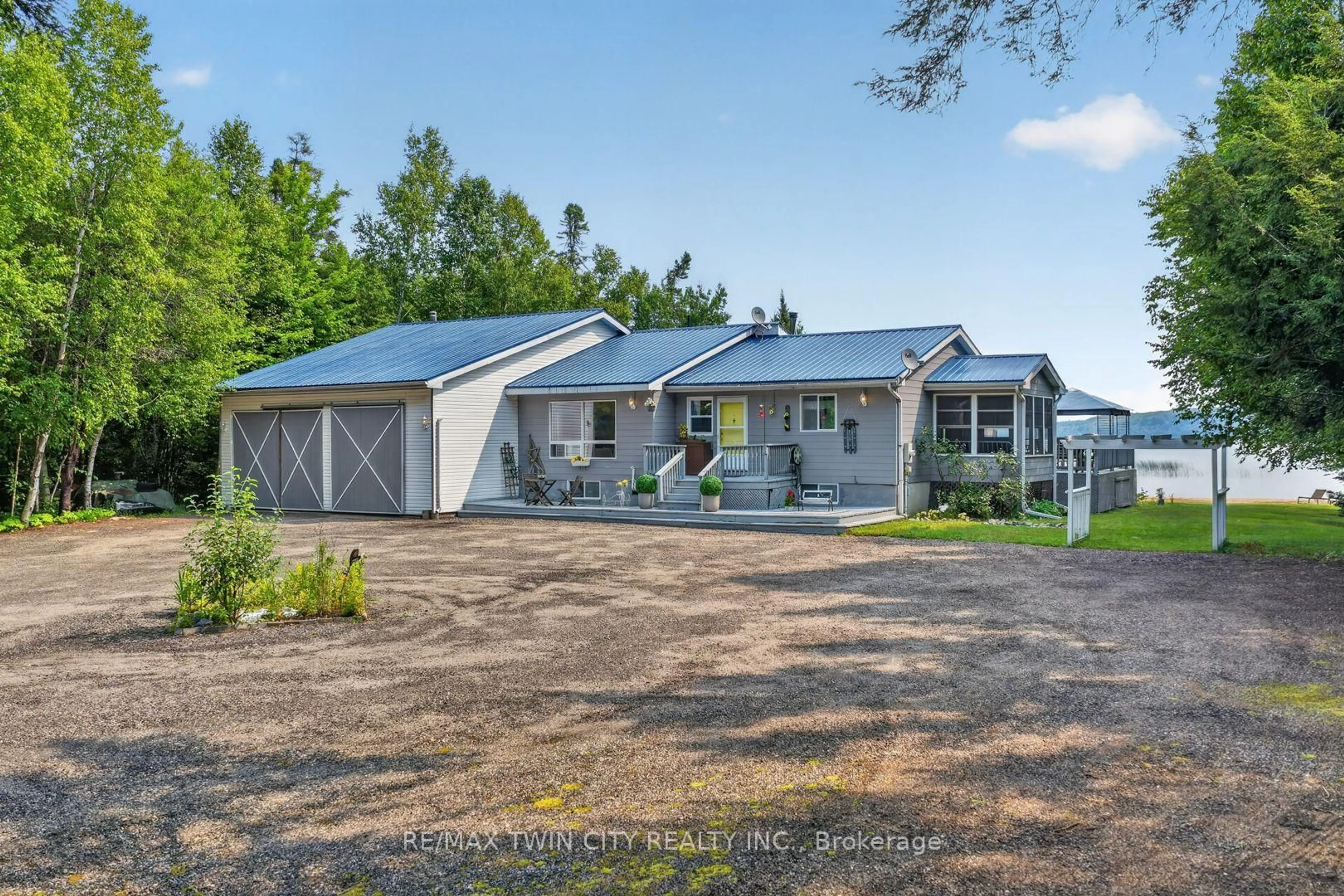 A pic from outside/outdoor area/front of a property/back of a property/a pic from drone, unknown for 1331 High Rock Dr, Strong Ontario P0A 1Z0