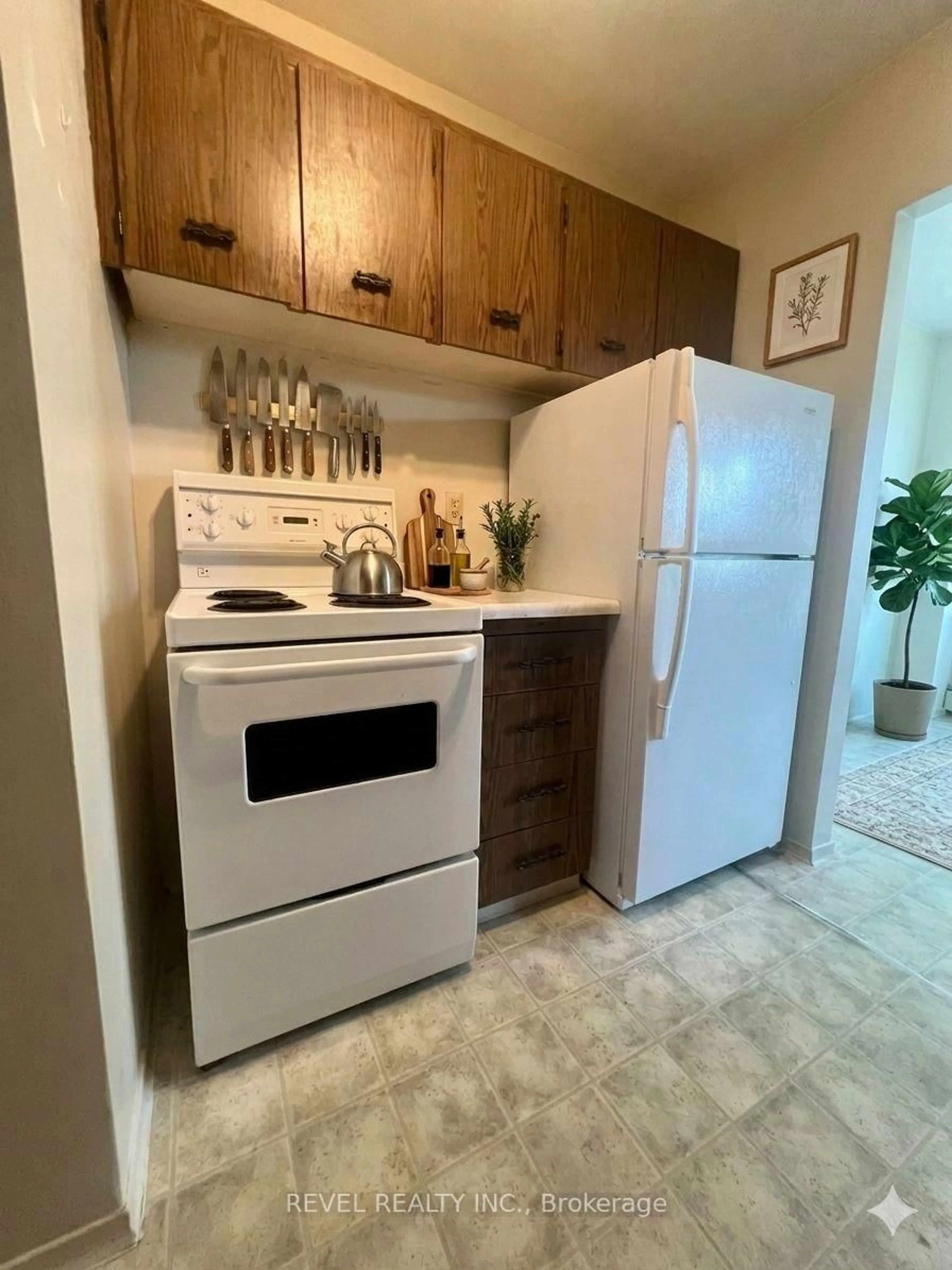 Standard kitchen, unknown for 359 Geneva St #407, St. Catharines Ontario L2N 2G5