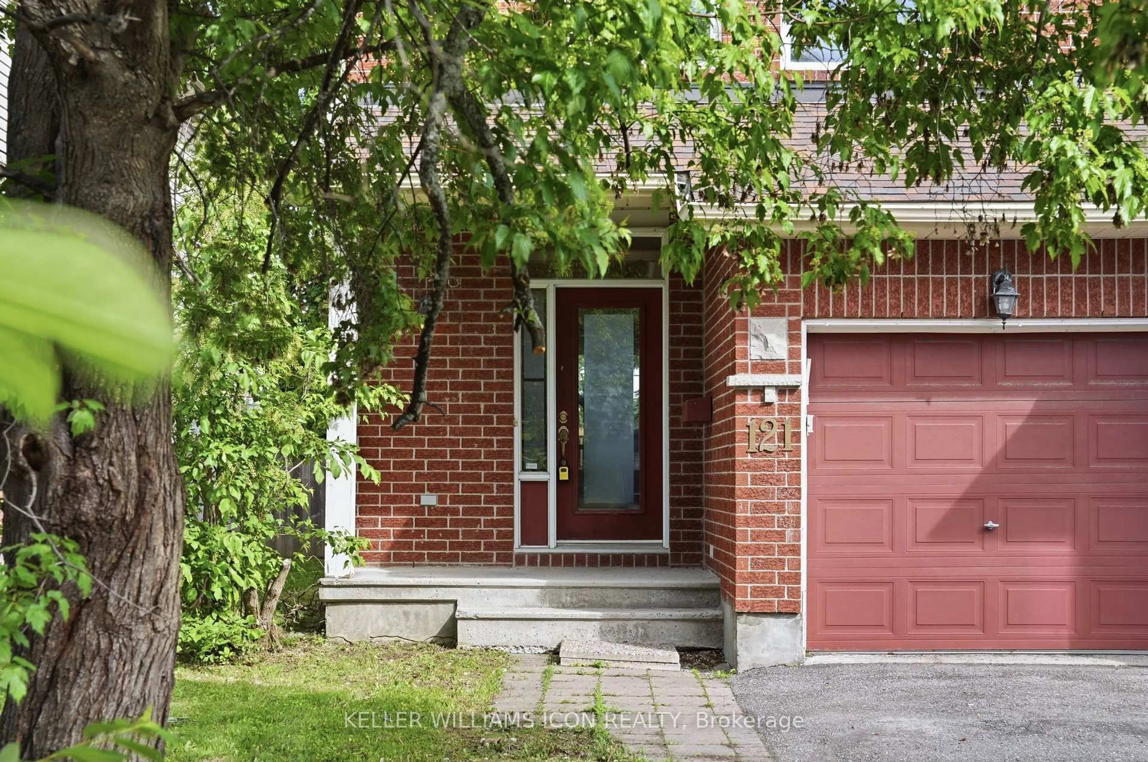 Home with brick exterior material, street for 121 Thornbury Cres, Nepean Ontario K2G 6J1