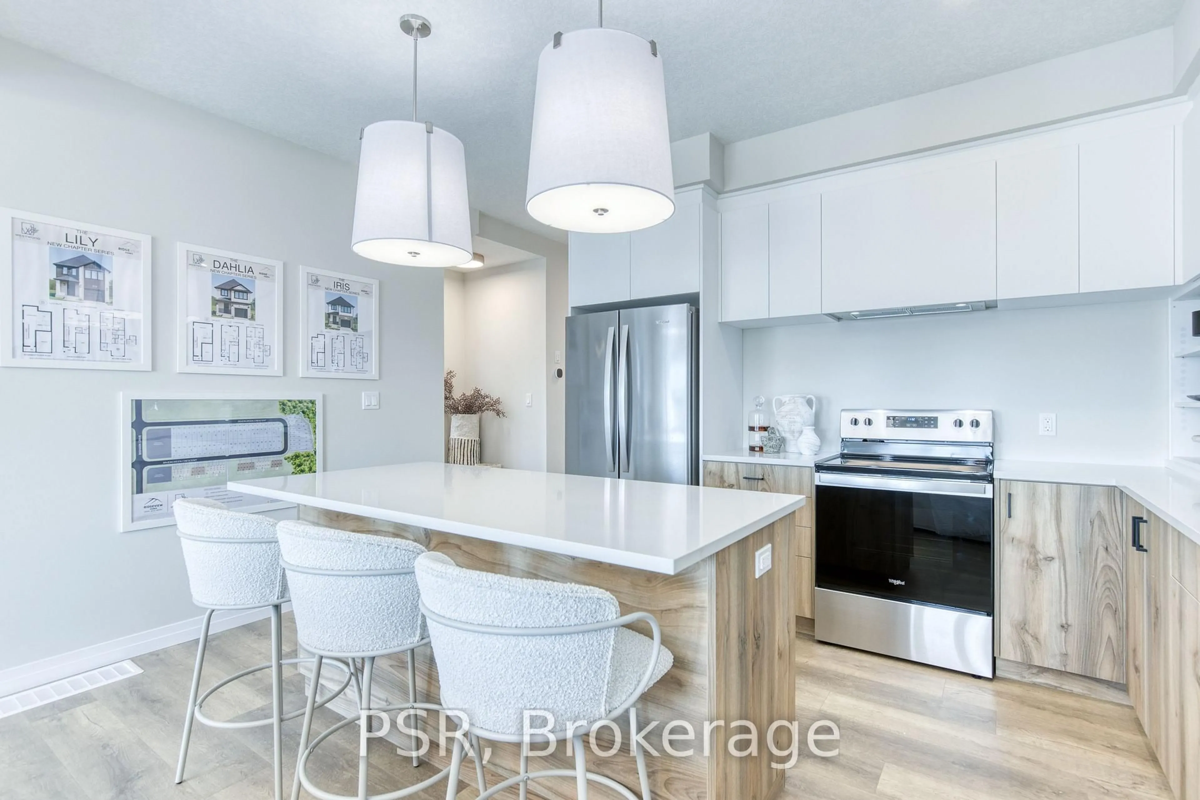 Open concept kitchen, unknown for 93 Rivergreen Cres, Cambridge Ontario N1S 0G1