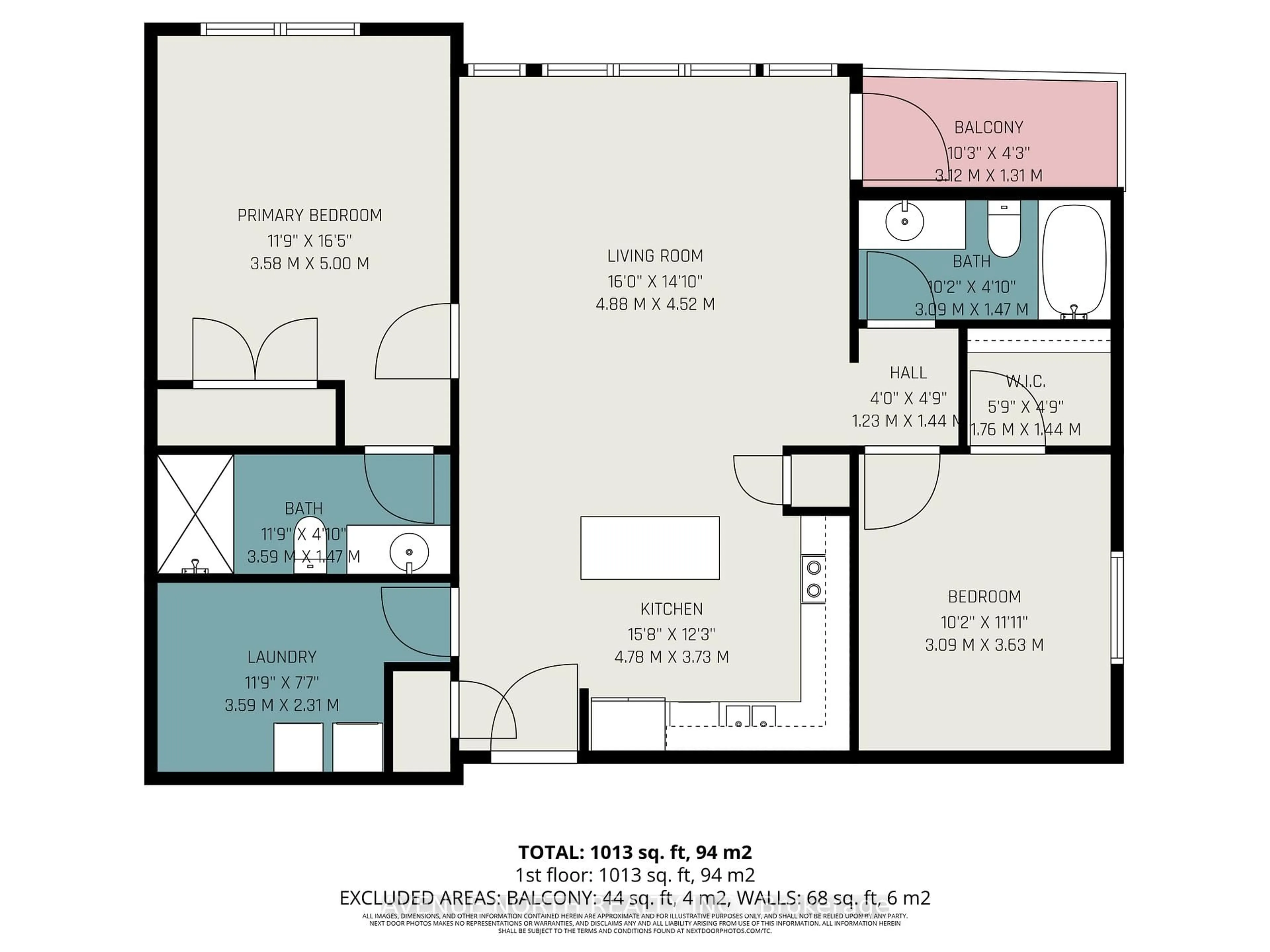 Floor plan for 271 Belfort St #102, Russell Ontario K0A 1W0