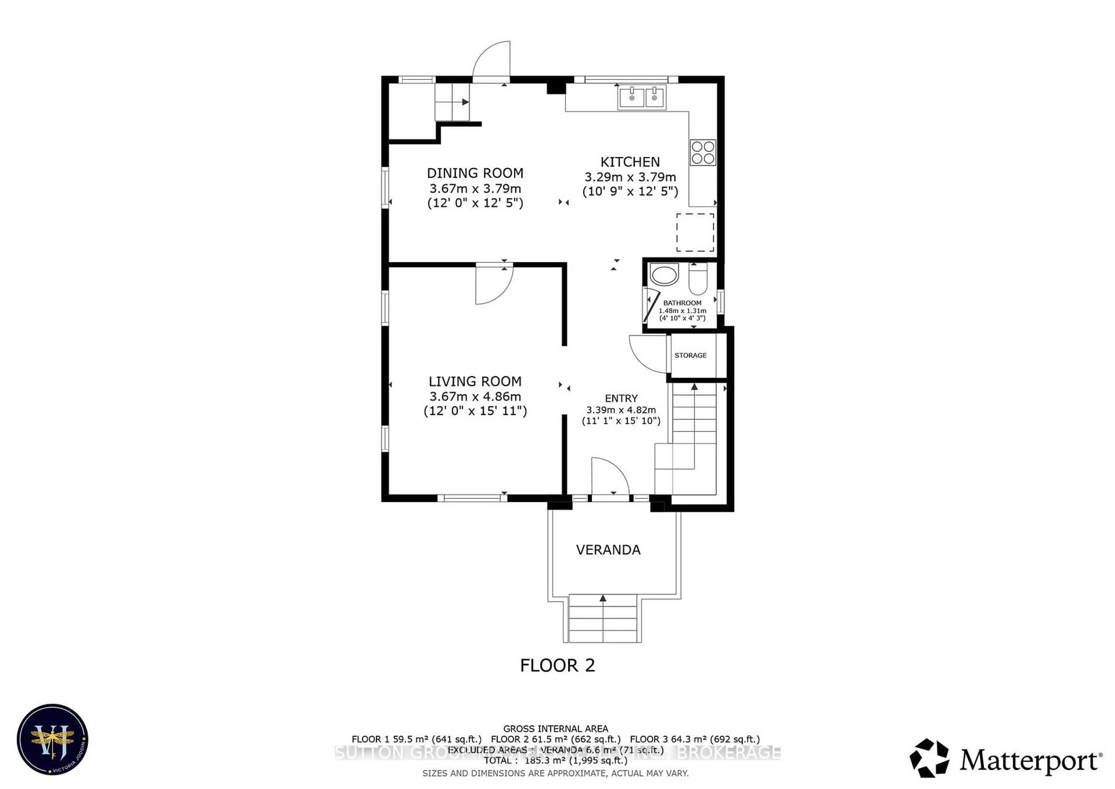 Floor plan for 160 Napier St, Kingston Ontario K7L 4G5