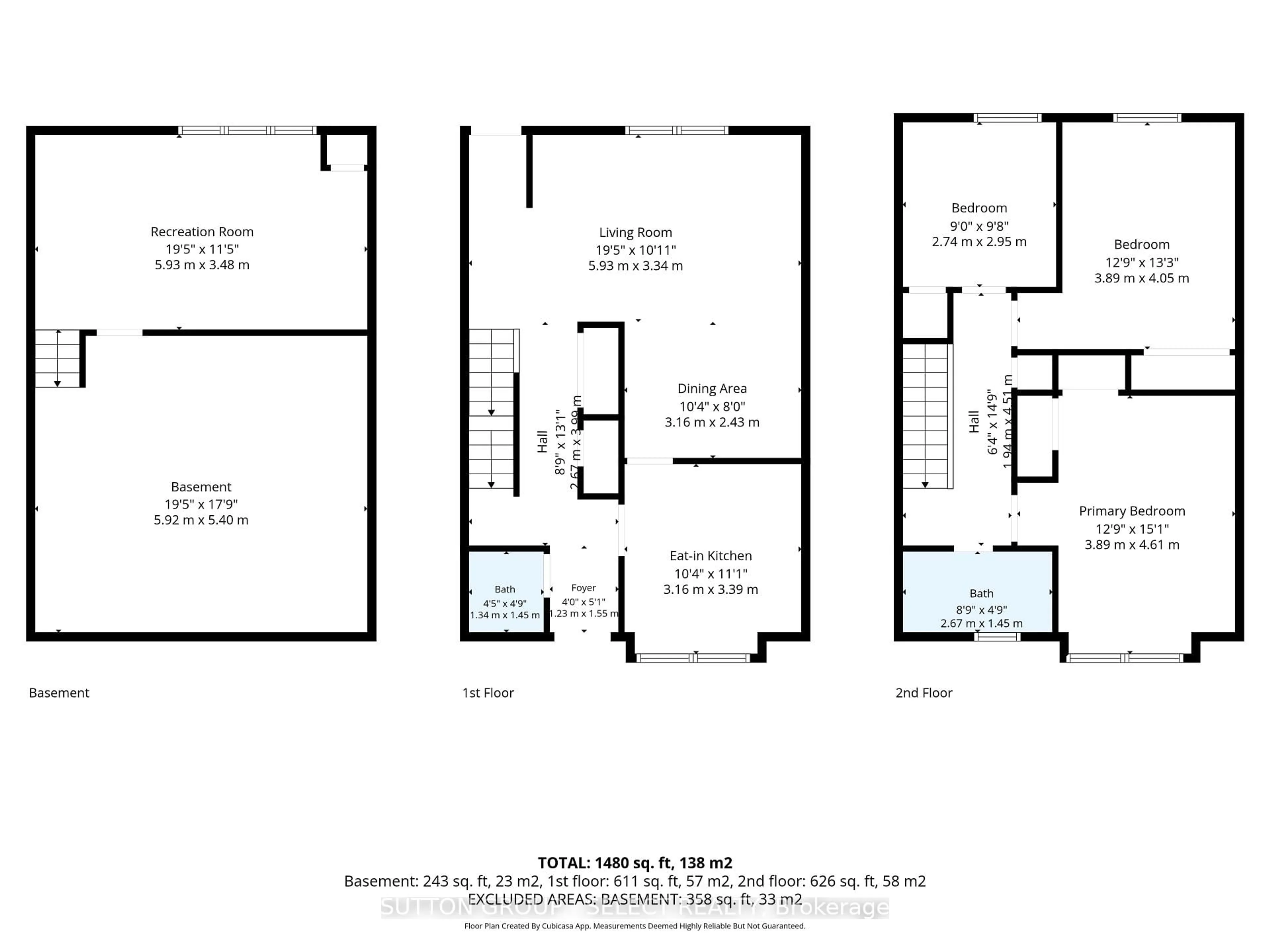 Floor plan for 75 Ansondale Rd #24, London South Ontario N6C 5W3