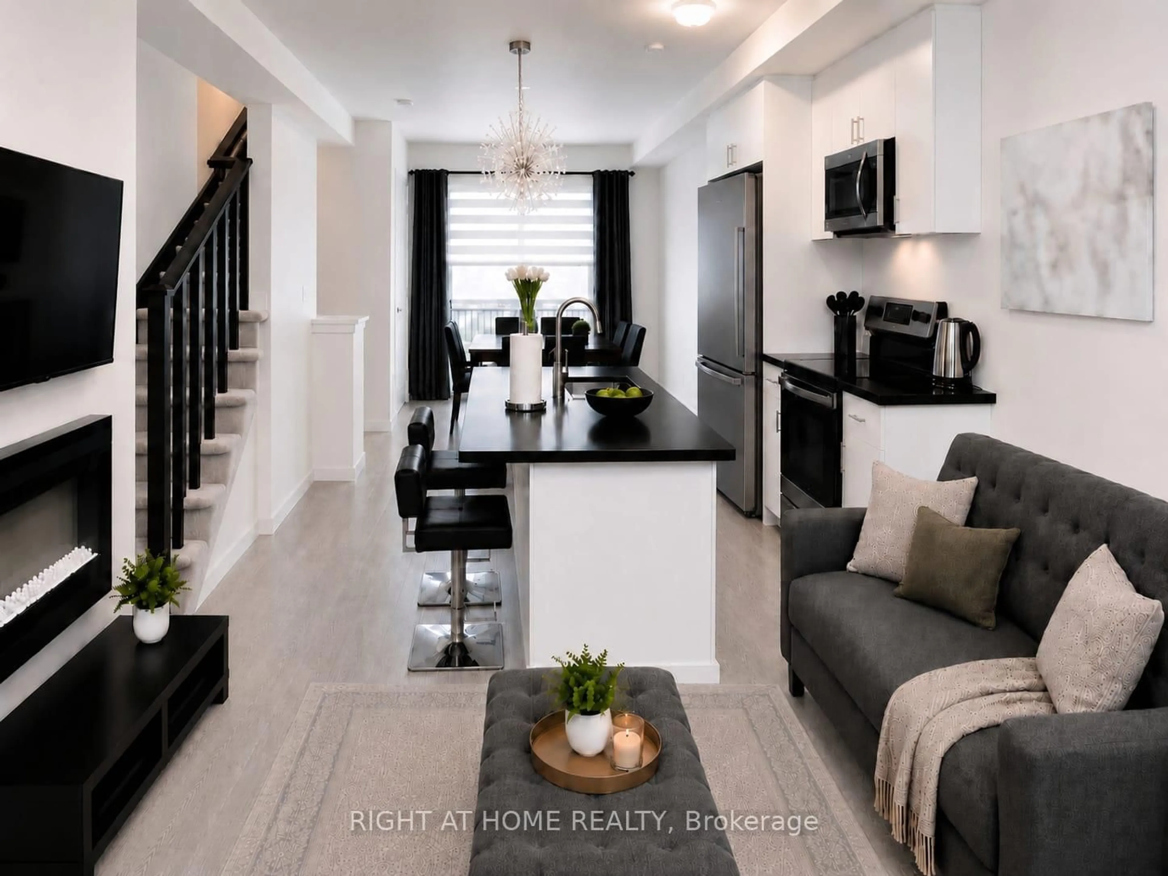 Open concept kitchen, unknown for 590 North Service Rd #15, Hamilton Ontario L8E 0K5