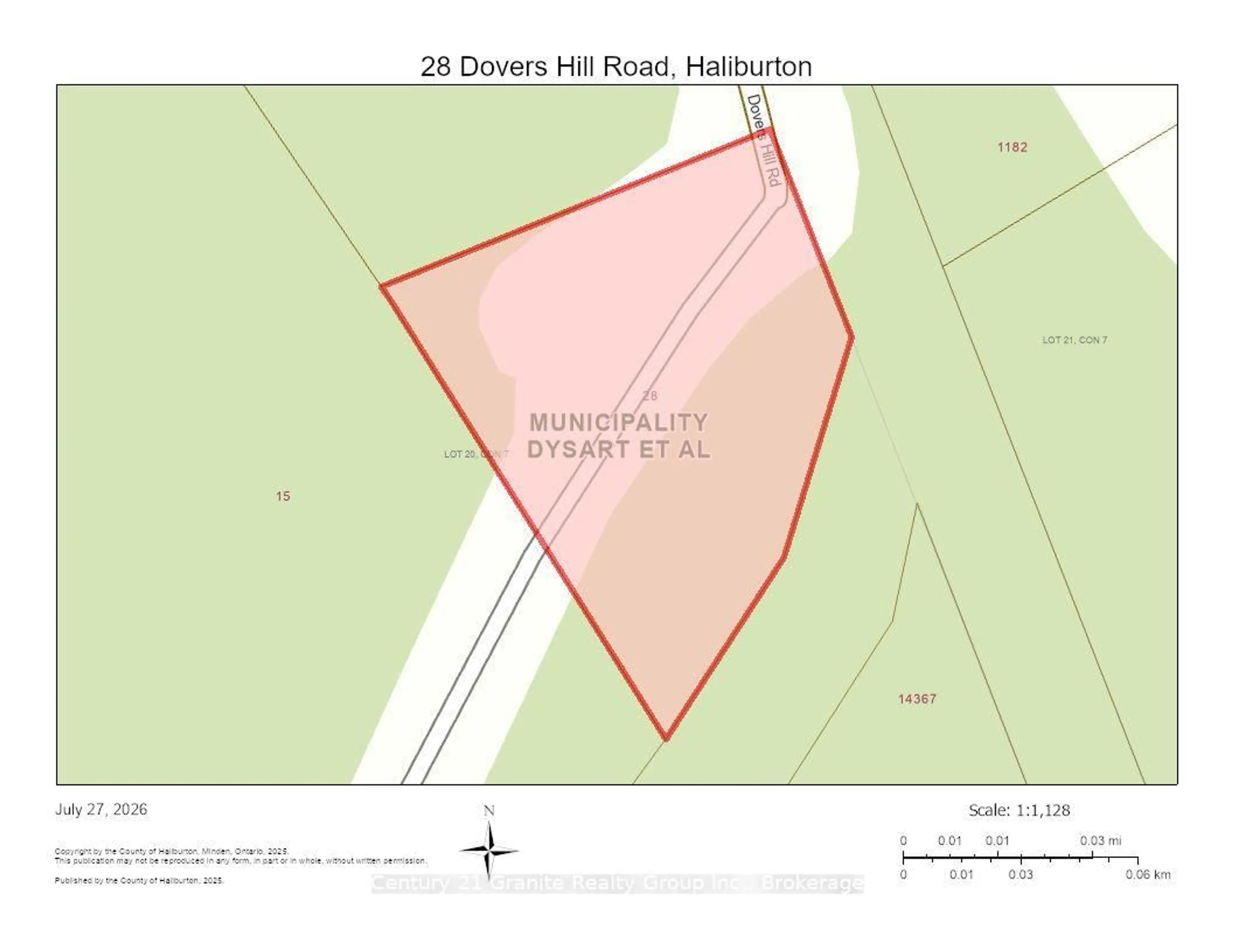 Floor plan for 28 Dovers Hill Rd, Dysart et al Ontario K0M 1S0