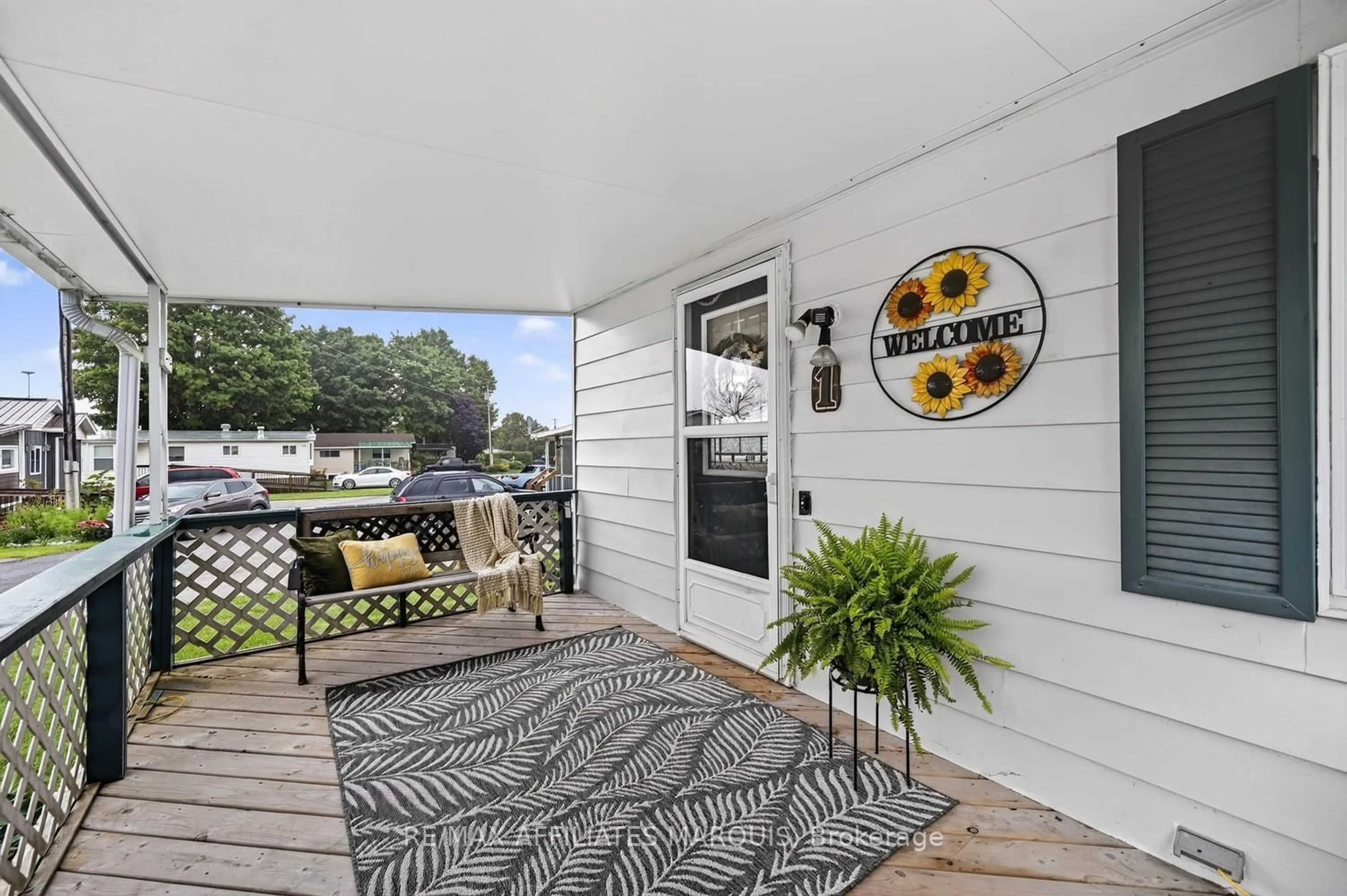 Patio, water/lake/river/ocean view for 1 Kavanagh Dr, Rideau Lakes Ontario K7A 4S5