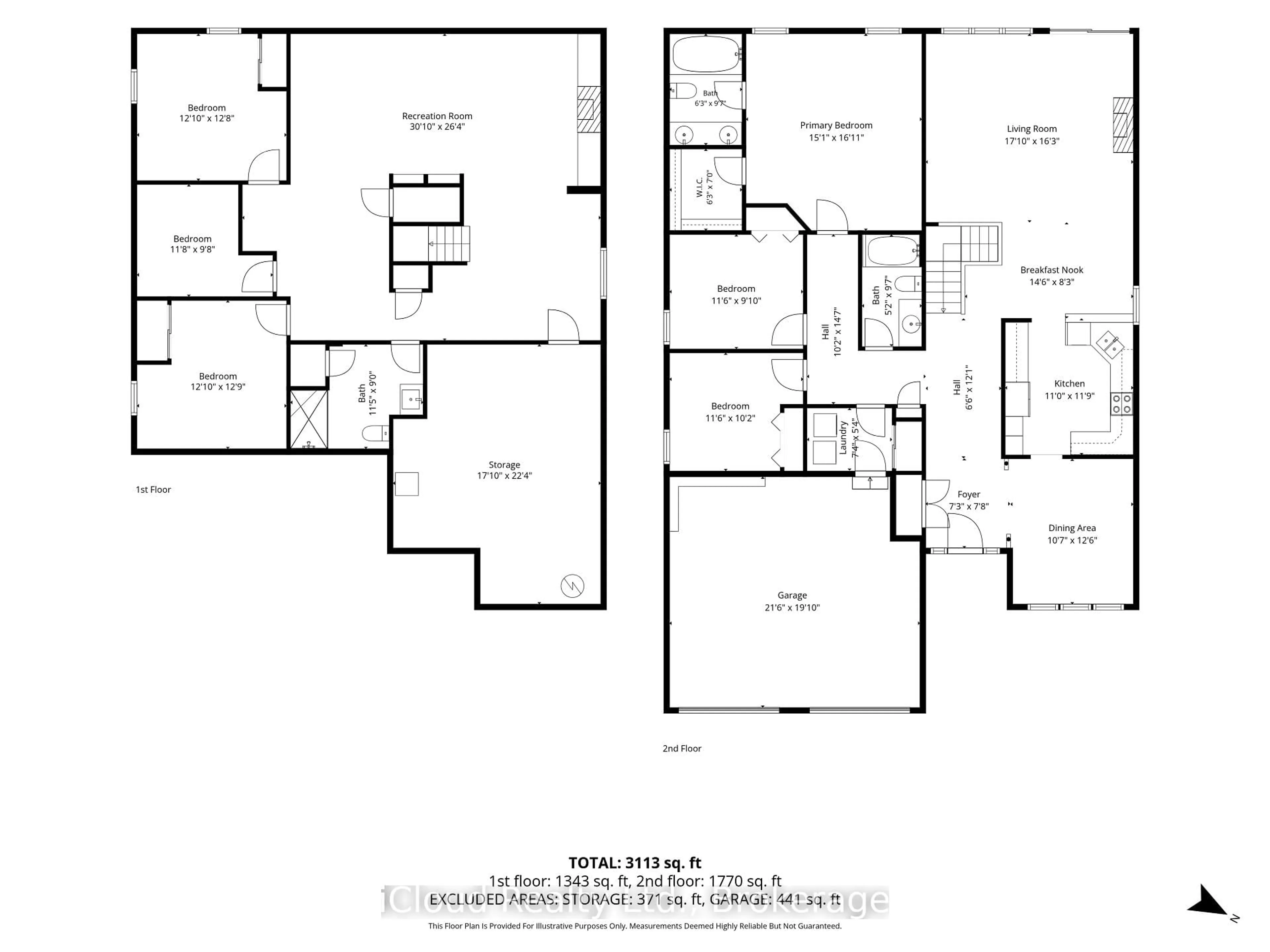 Floor plan for 28 Osborn Ave, Brantford Ontario N3T 6R1