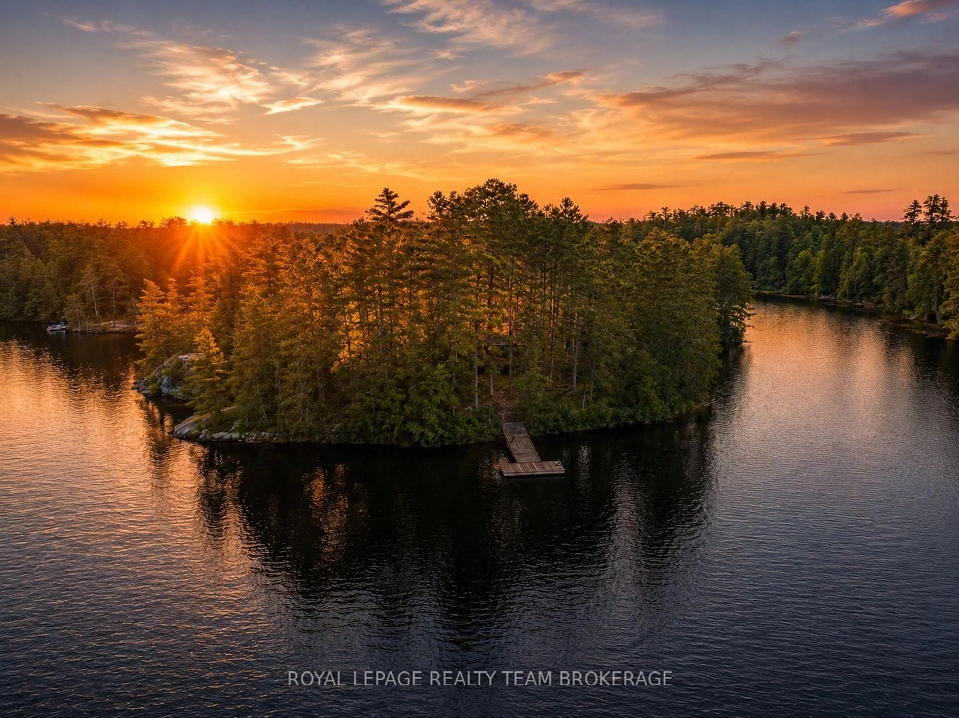 A pic from outside/outdoor area/front of a property/back of a property/a pic from drone, water/lake/river/ocean view for 0 Champagne, West Nipissing Ontario P0M 2W0