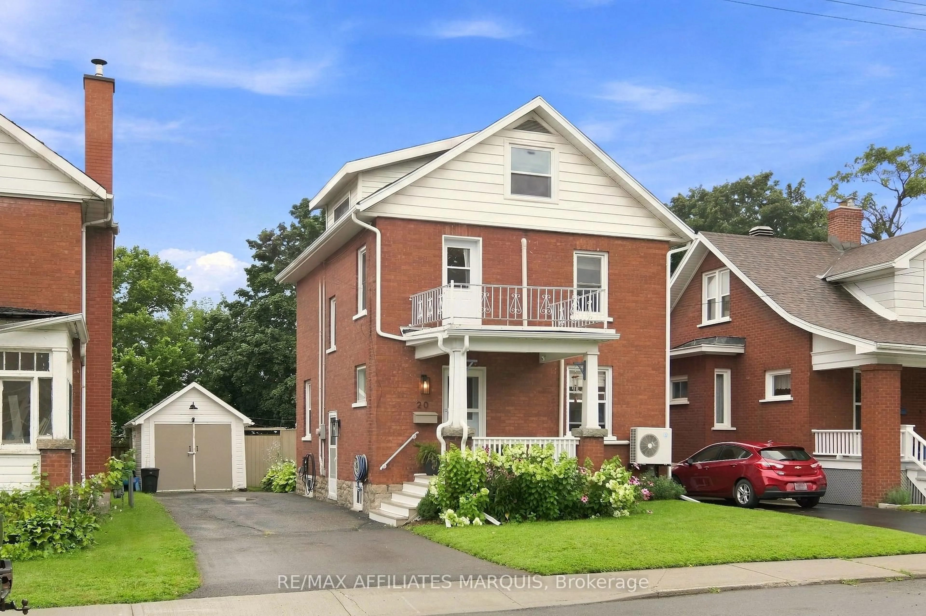 Home with brick exterior material, street for 20 James St, Smiths Falls Ontario K7A 1W8