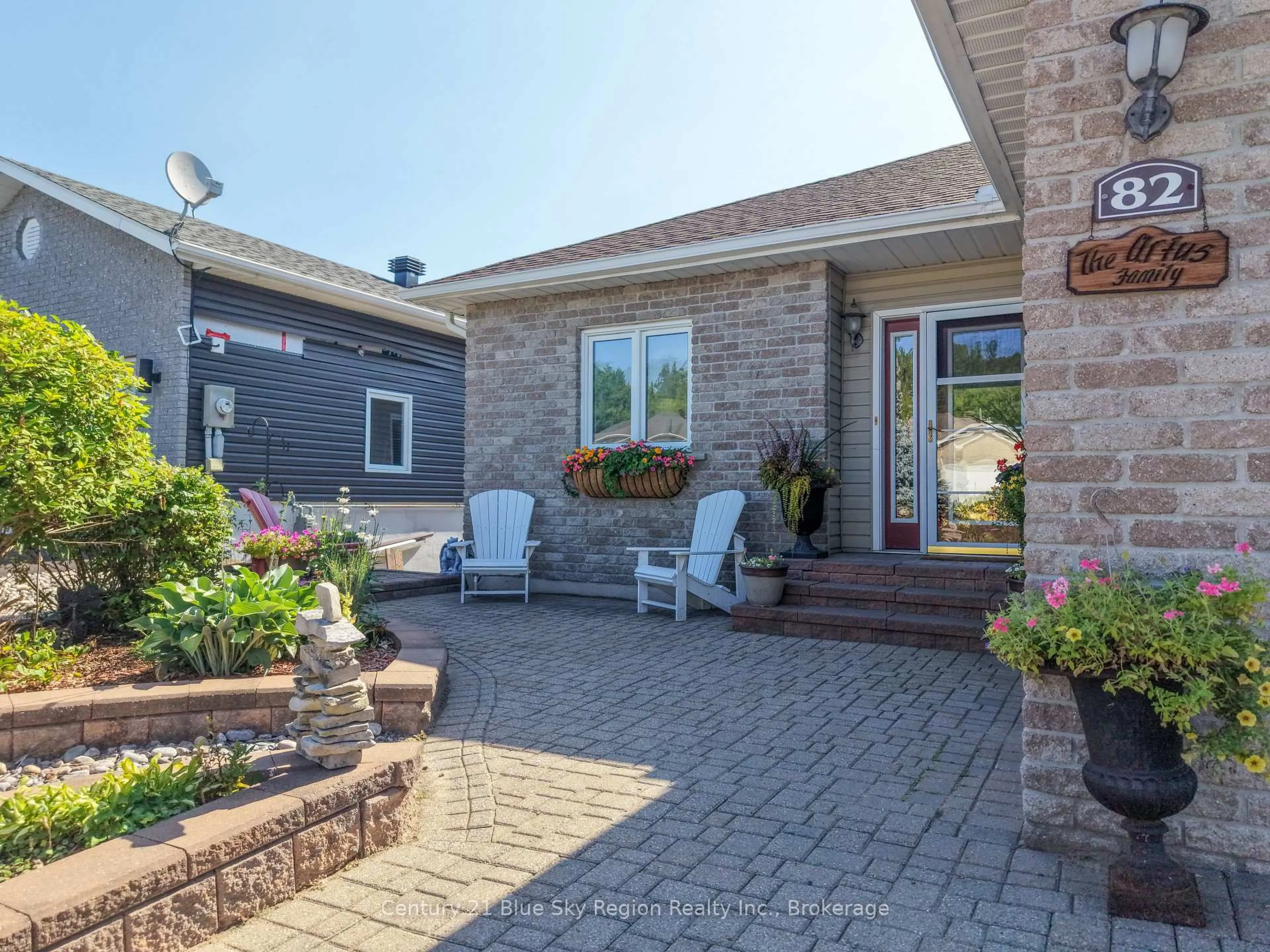 Home with brick exterior material, street for 82 Kilby Lane, Callander Ontario P0H 1H0