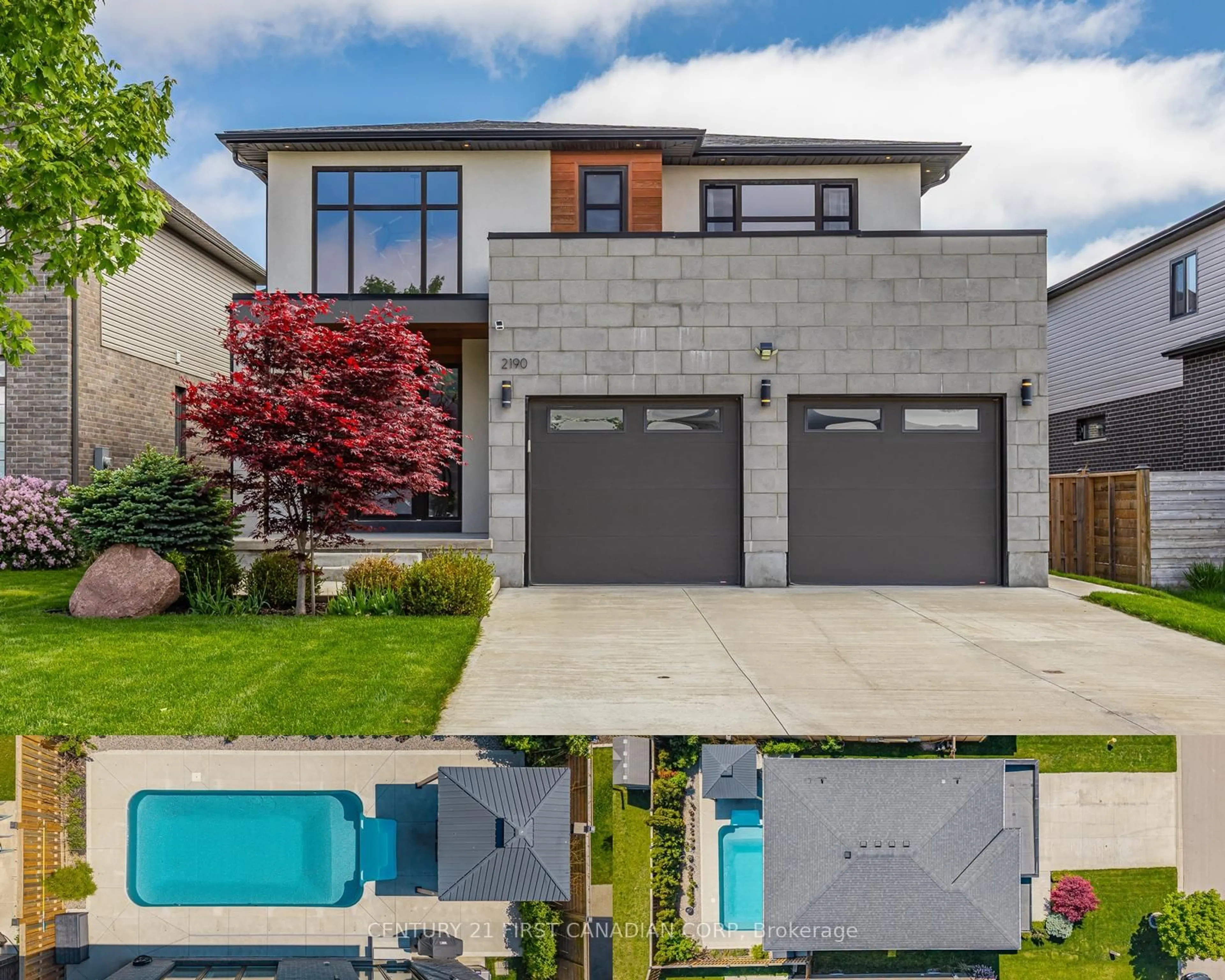 Home with brick exterior material, street for 2190 Bakervilla St, London South Ontario N6P 0E5
