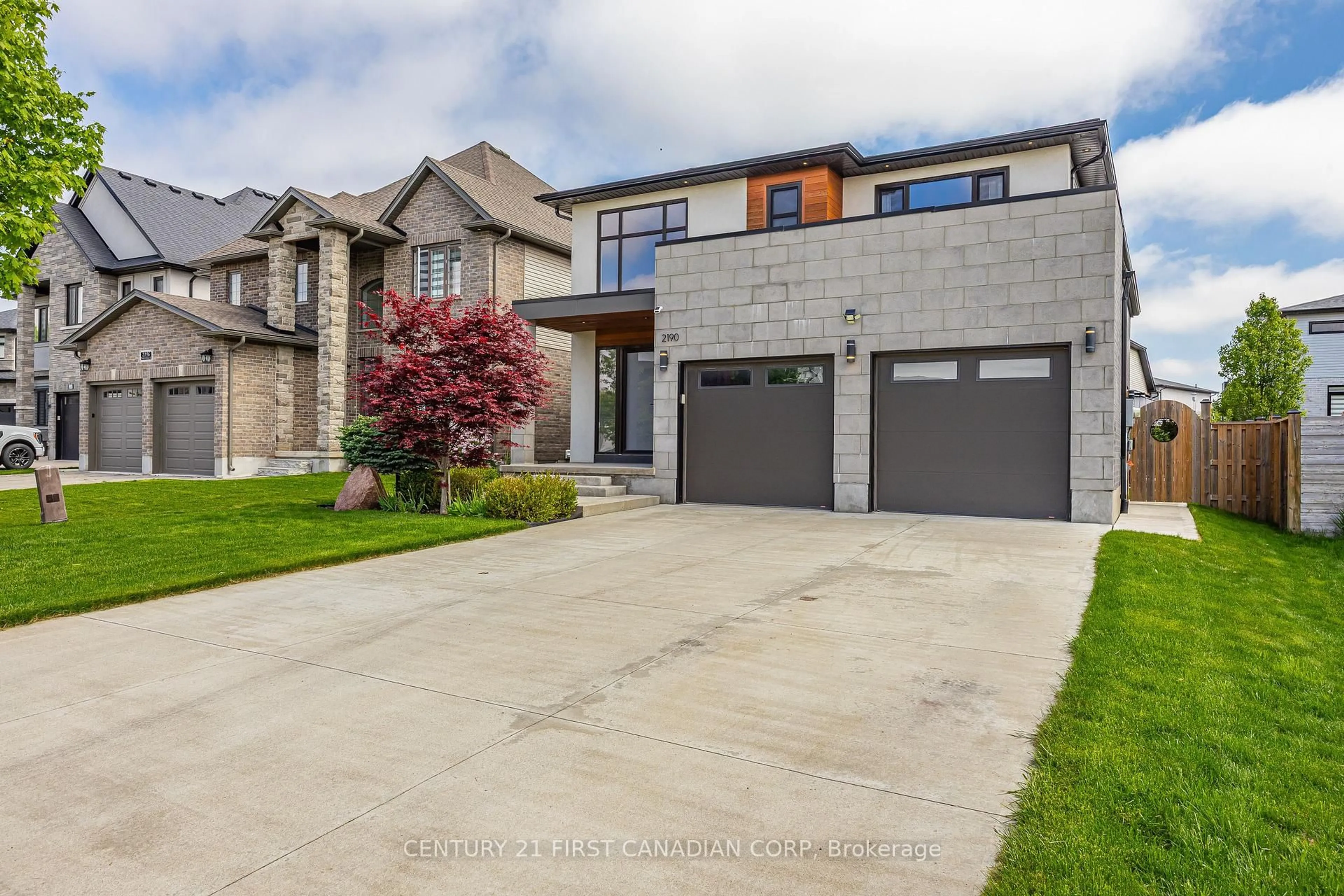 Home with brick exterior material, street for 2190 Bakervilla St, London South Ontario N6P 0E5