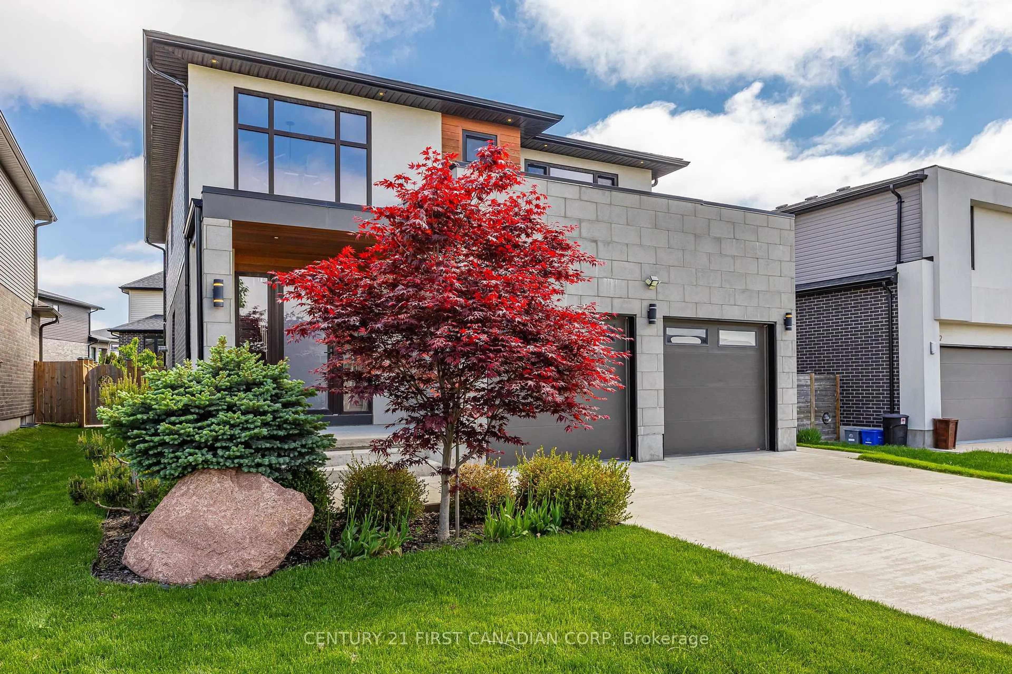 Home with brick exterior material, street for 2190 Bakervilla St, London South Ontario N6P 0E5