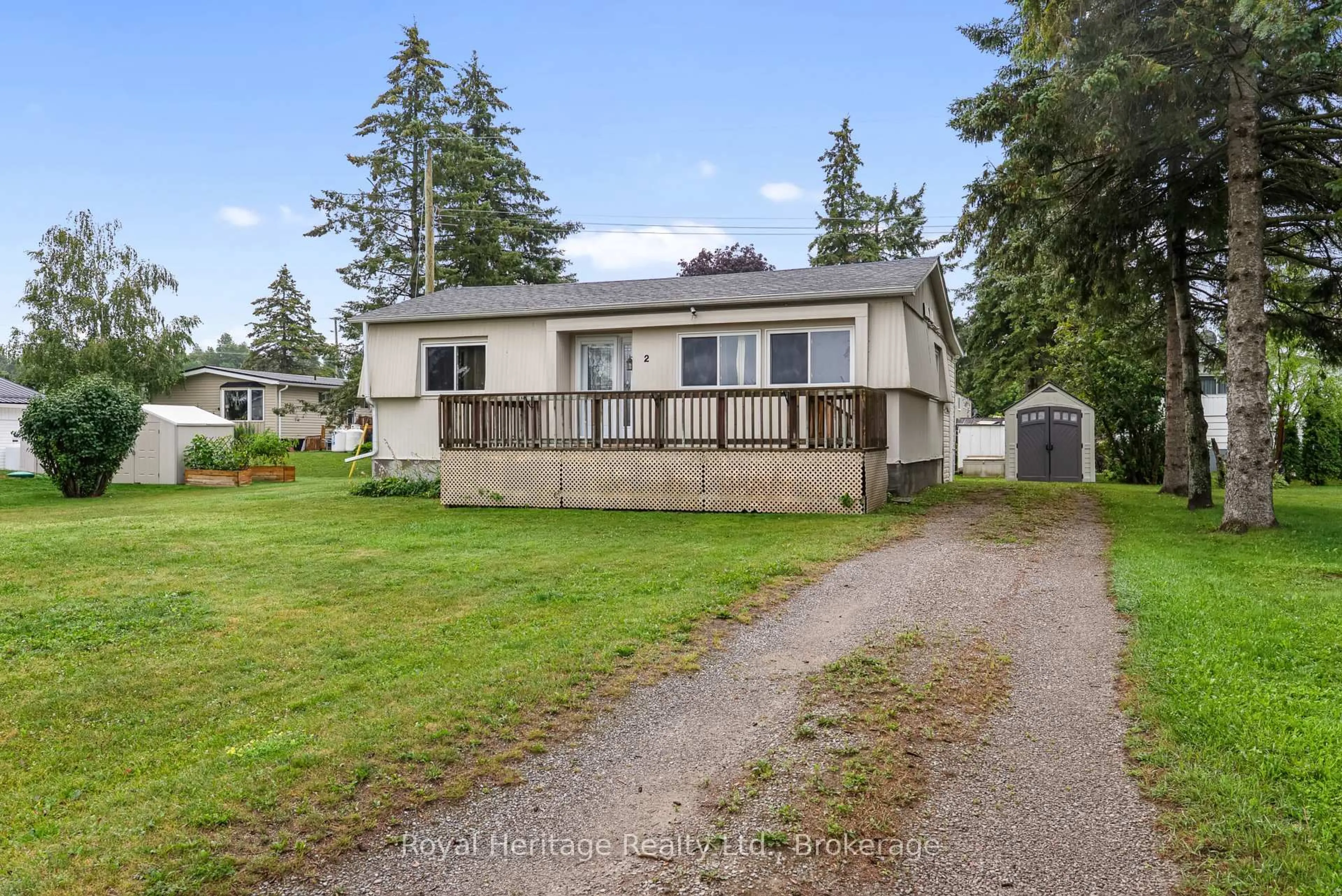 A pic from outside/outdoor area/front of a property/back of a property/a pic from drone, unknown for 2 Fenelon Way, Kawartha Lakes Ontario K9V 4R3