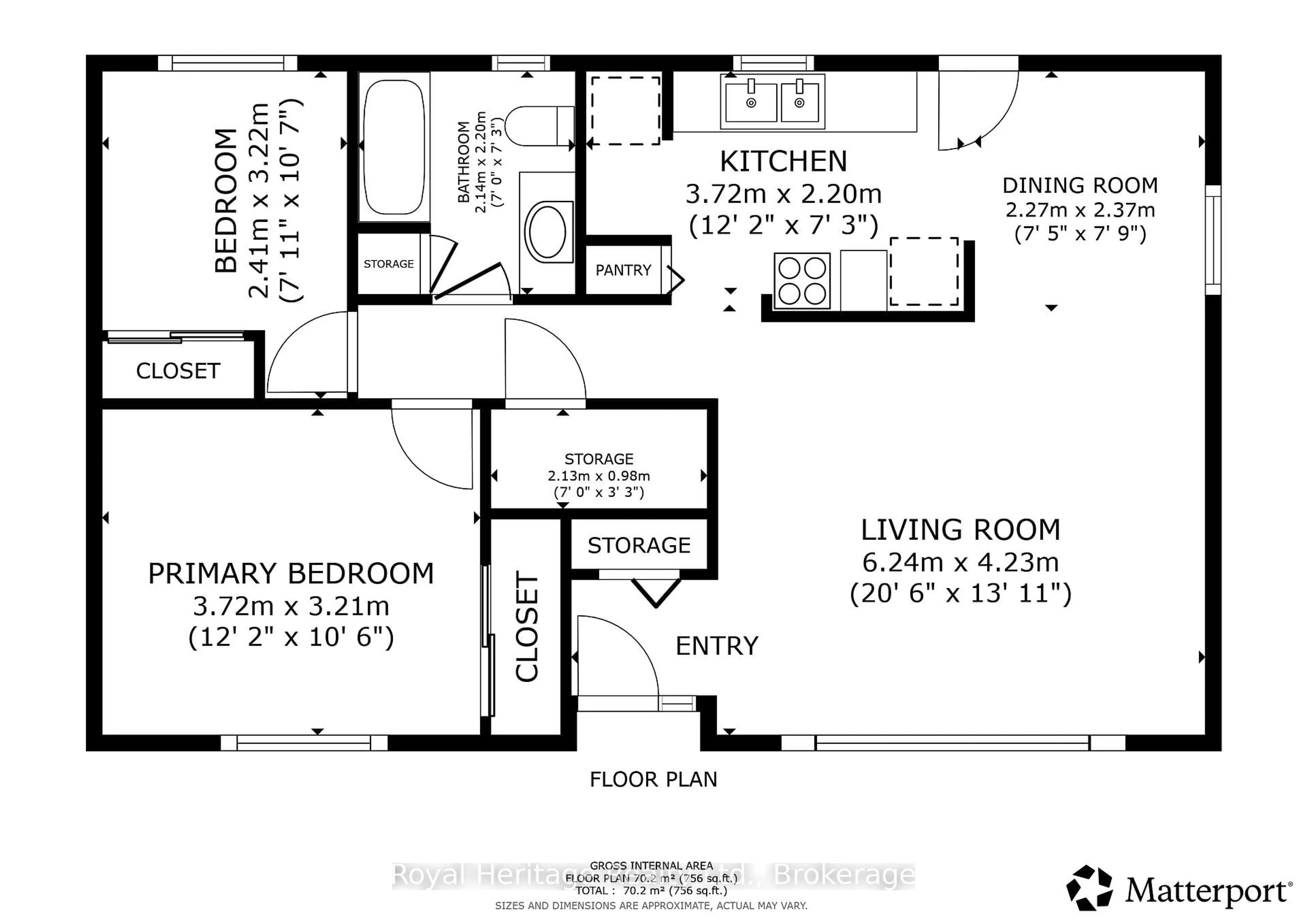 Floor plan for 2 Fenelon Way, Kawartha Lakes Ontario K9V 4R3