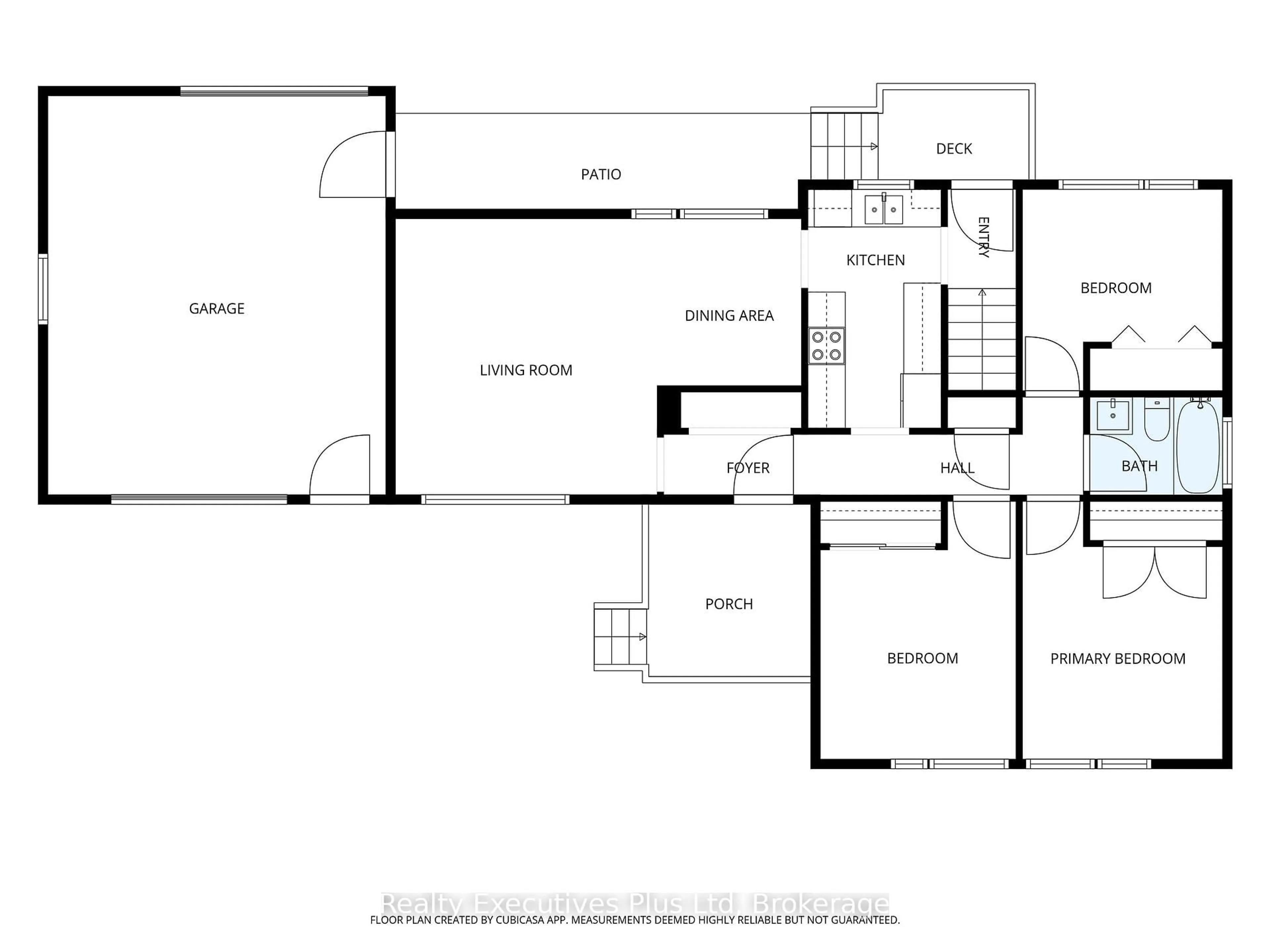 Floor plan for 29 Queen St, Sundridge Ontario P0A 1Z0