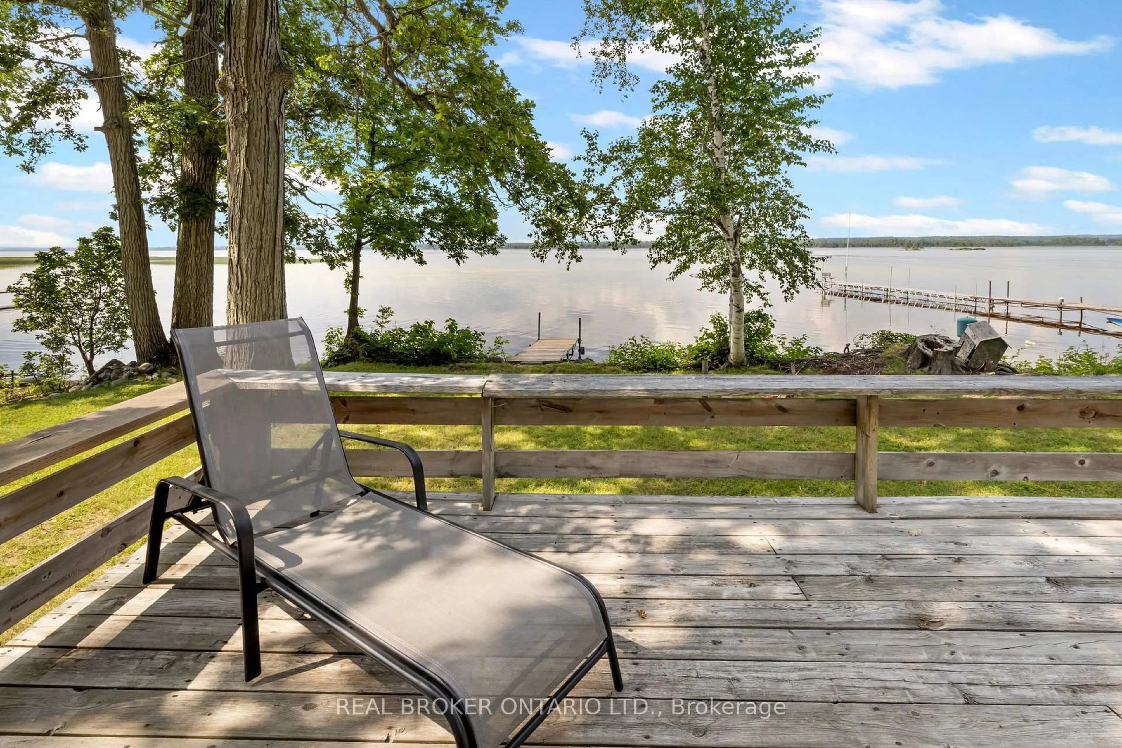Patio, water/lake/river/ocean view for 351 Leavoy Lane, Renfrew Ontario K7V 3Z8