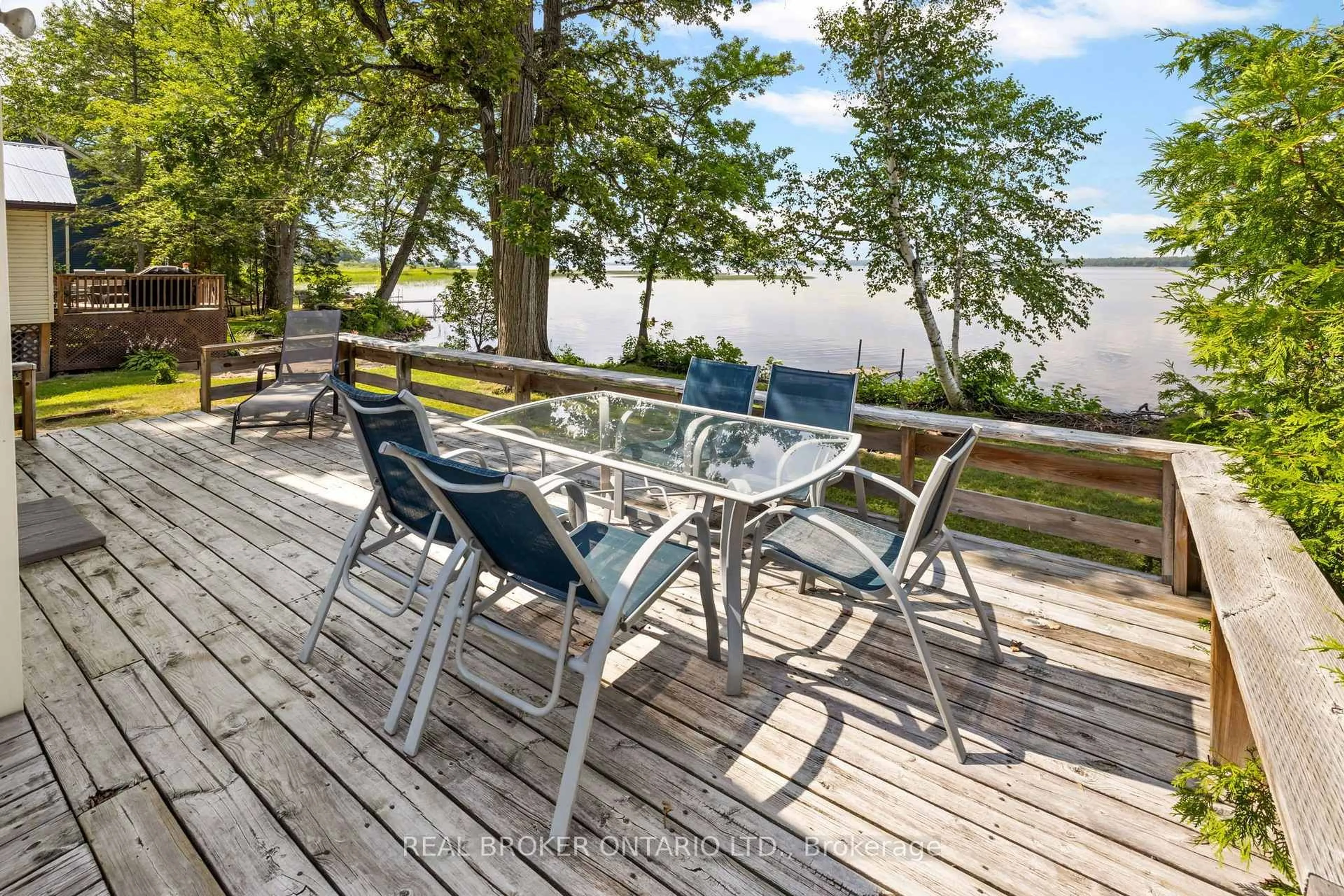 Patio, water/lake/river/ocean view for 351 Leavoy Lane, Renfrew Ontario K7V 3Z8