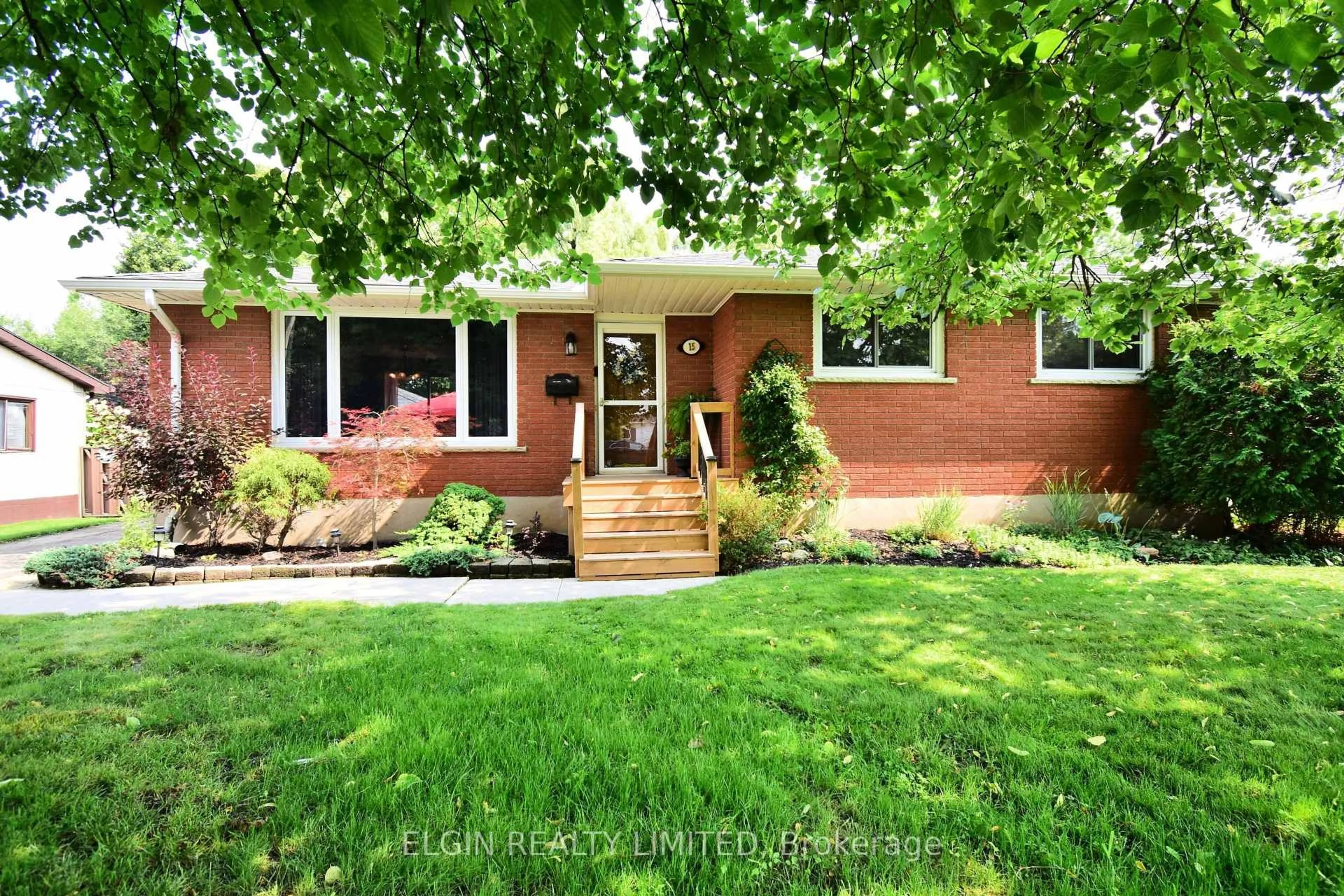 Home with brick exterior material, street for 15 Steele St, St. Thomas Ontario N5R 2Y2