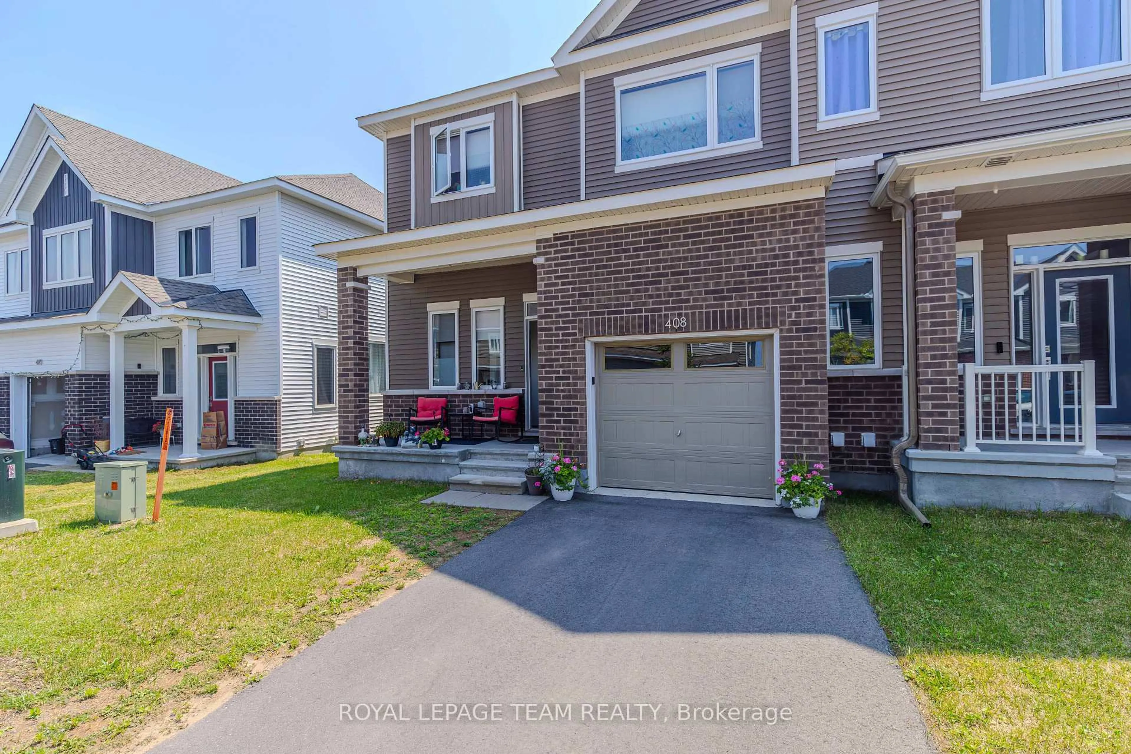Home with brick exterior material, street for 408 Epoch St, Ottawa Ontario K2J 6X5