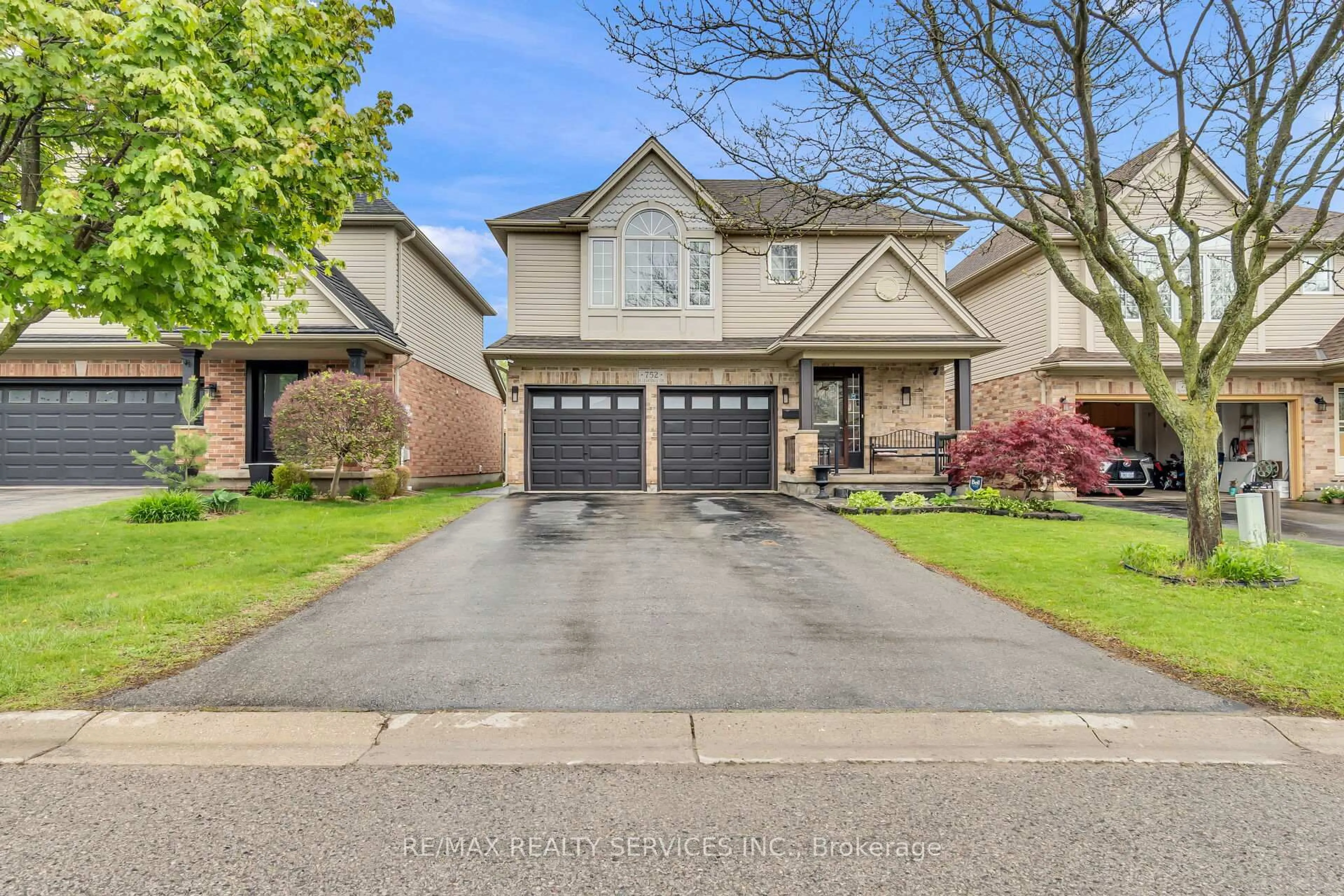 Home with brick exterior material, street for 752 North Leaksdale Circ, London South Ontario N6M 1M1