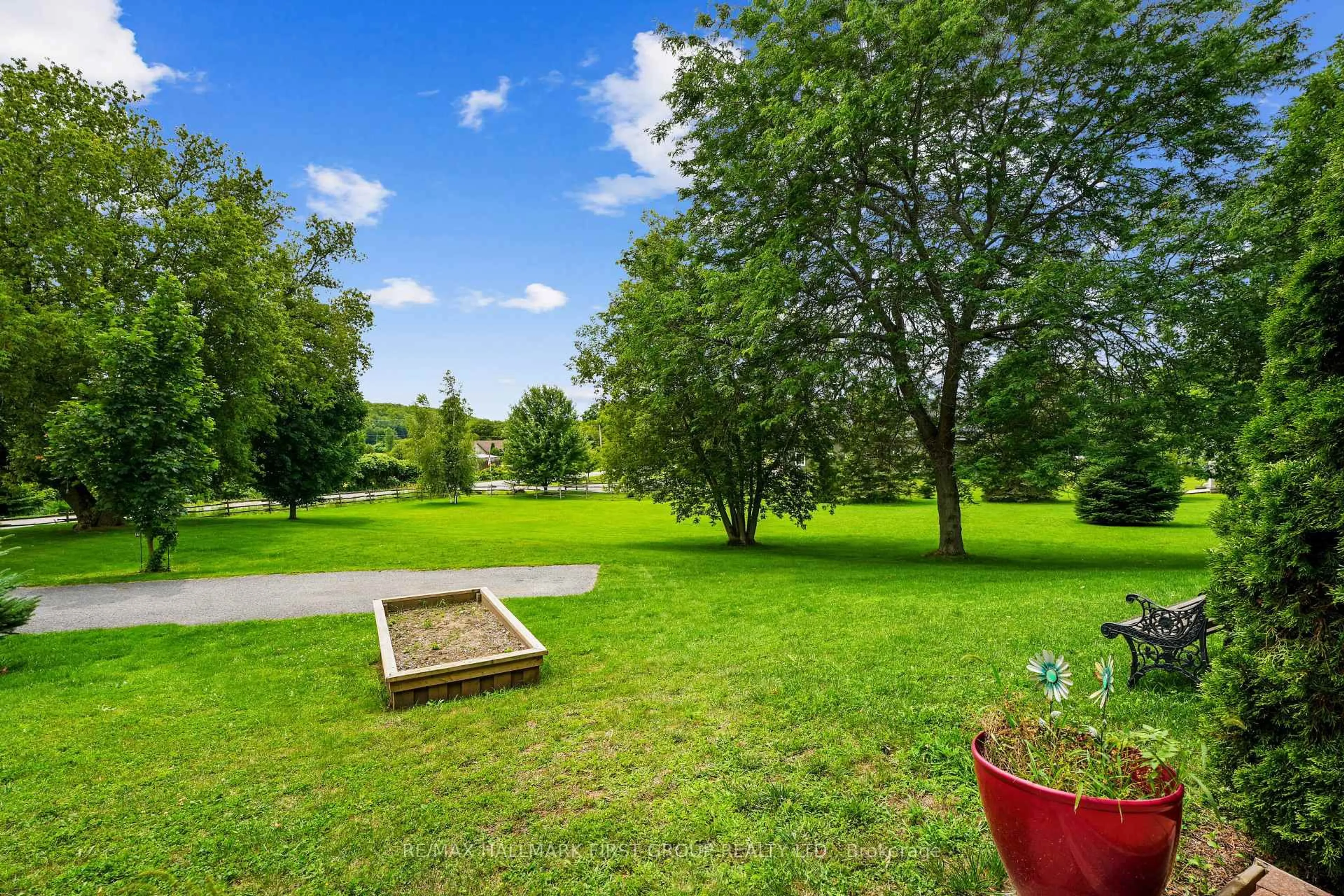 Patio, forest/trees view for 9950 Danforth Rd, Alnwick/Haldimand Ontario K9A 4J8