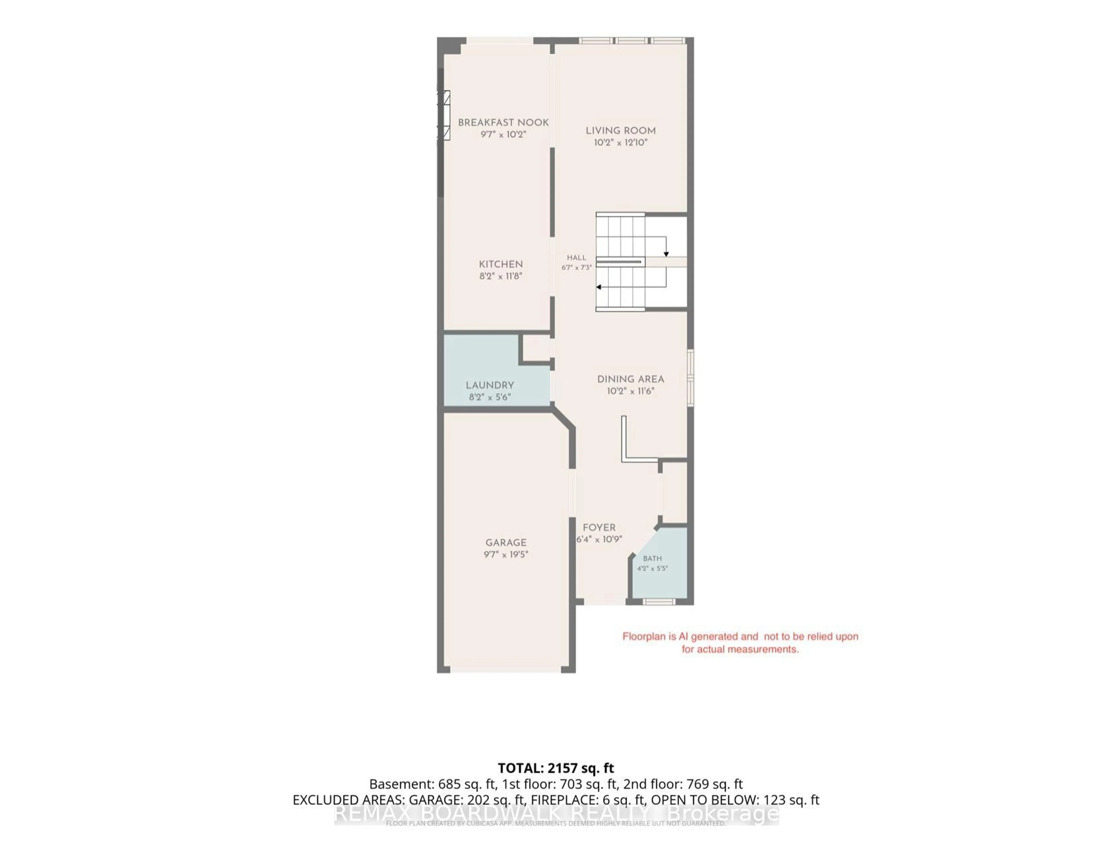 Floor plan for 234 Opus St, Ottawa Ontario K2S 0J1