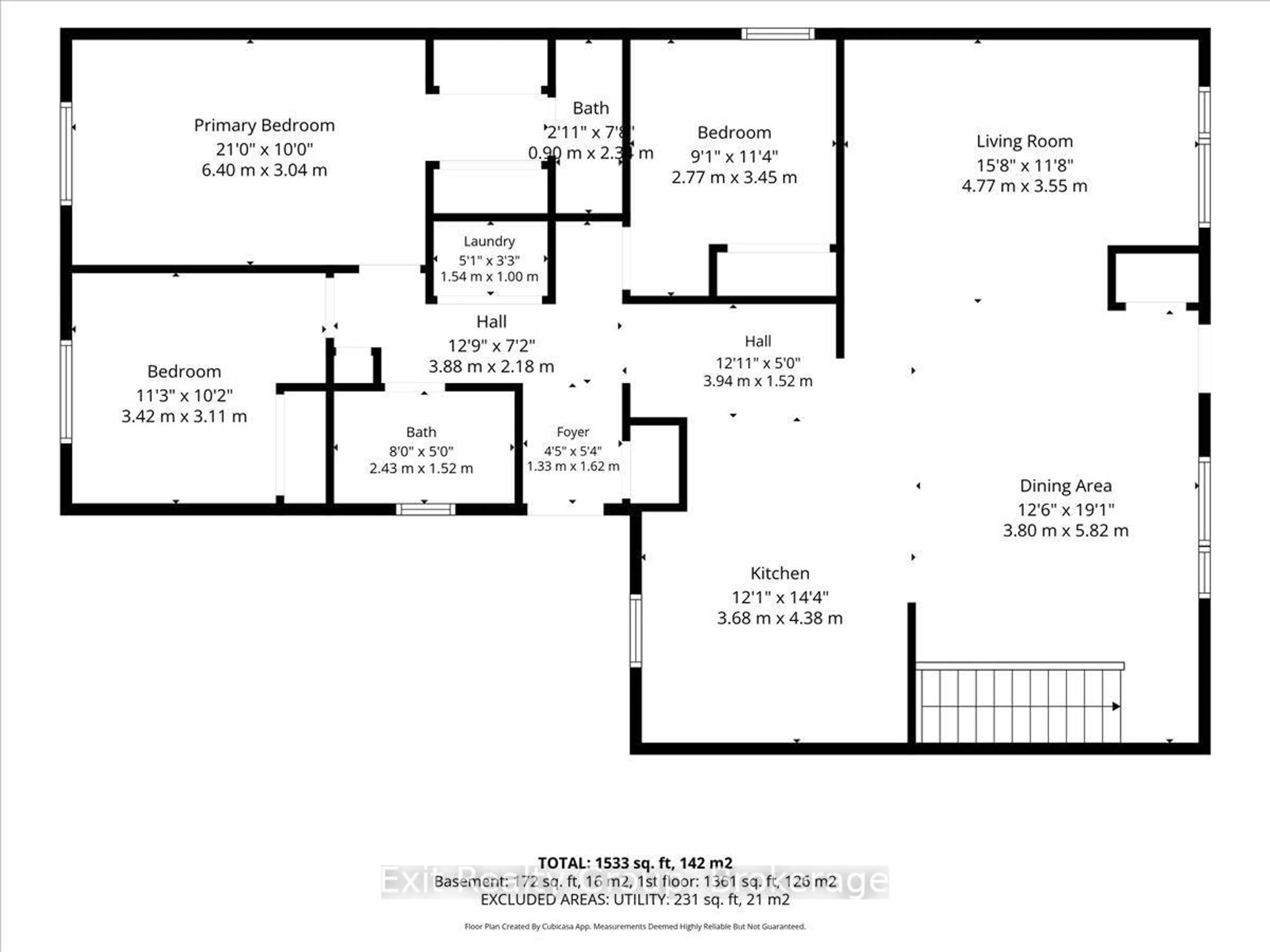 Floor plan for 8 Albert St, Prince Edward County Ontario K0K 2T0