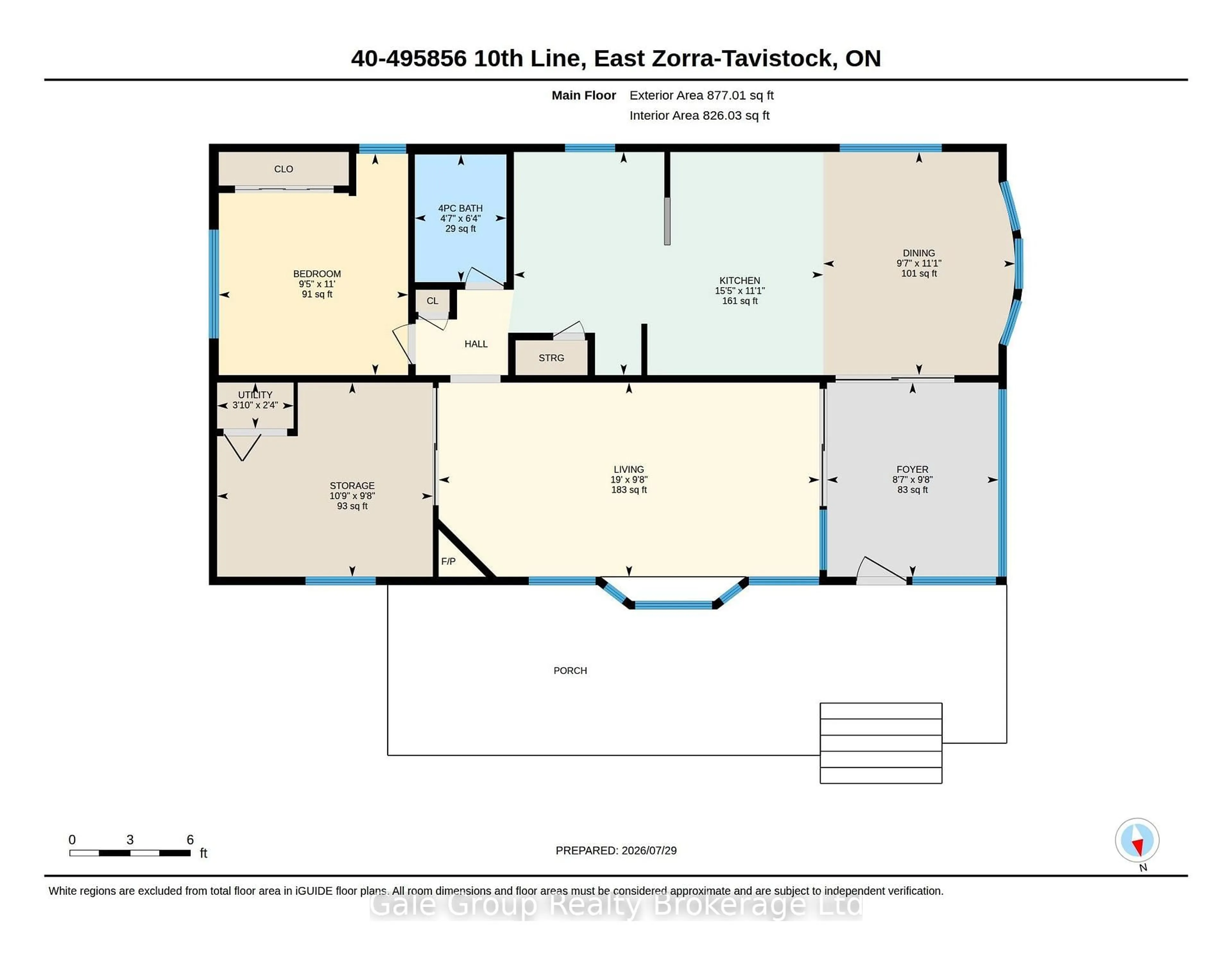 Floor plan for 495856 10th Line #40, East Zorra-Tavistock Ontario N4S 7V7