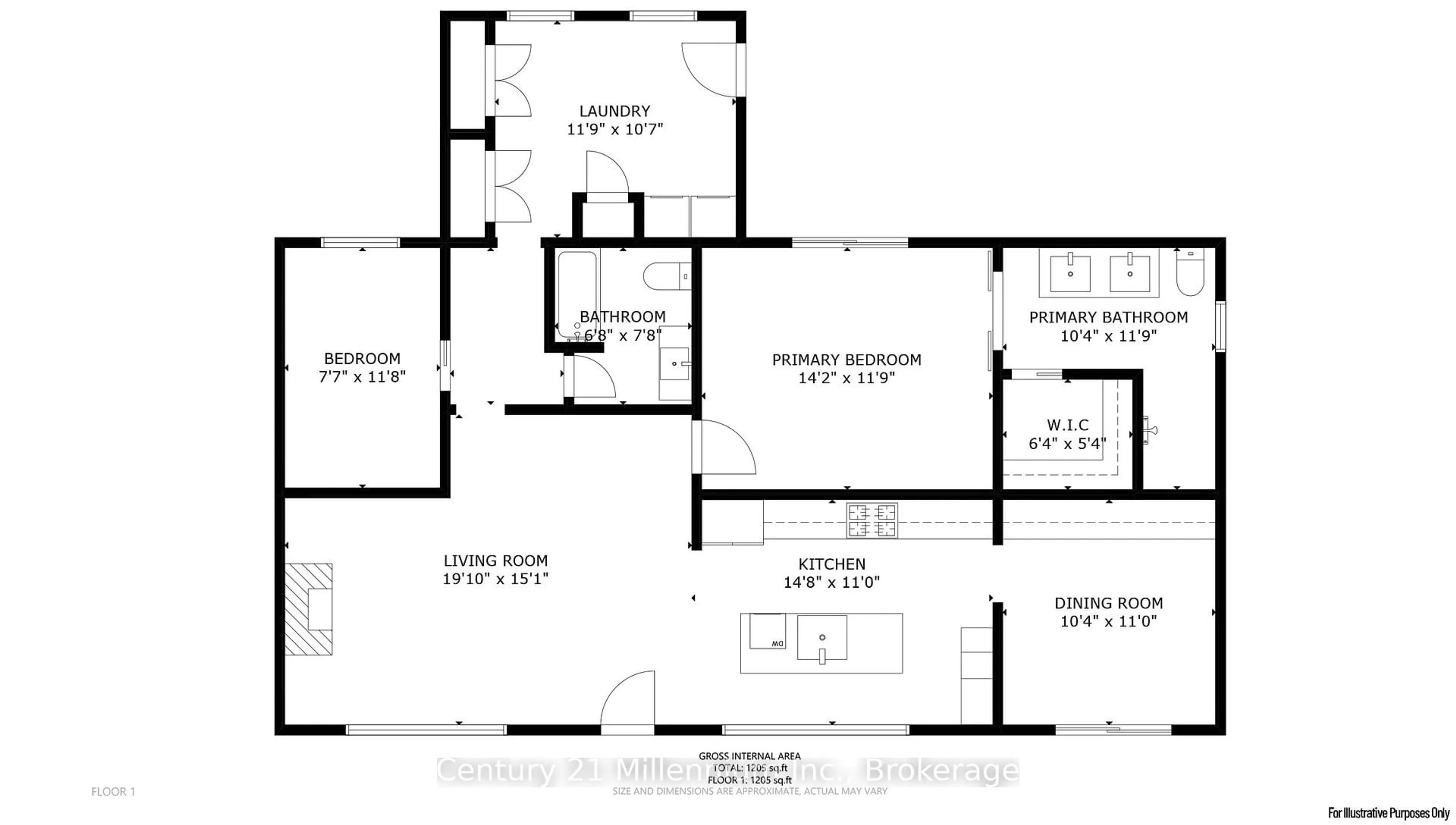 Floor plan for 247 MALLORY BEACH Rd, South Bruce Peninsula Ontario N0H 2T0