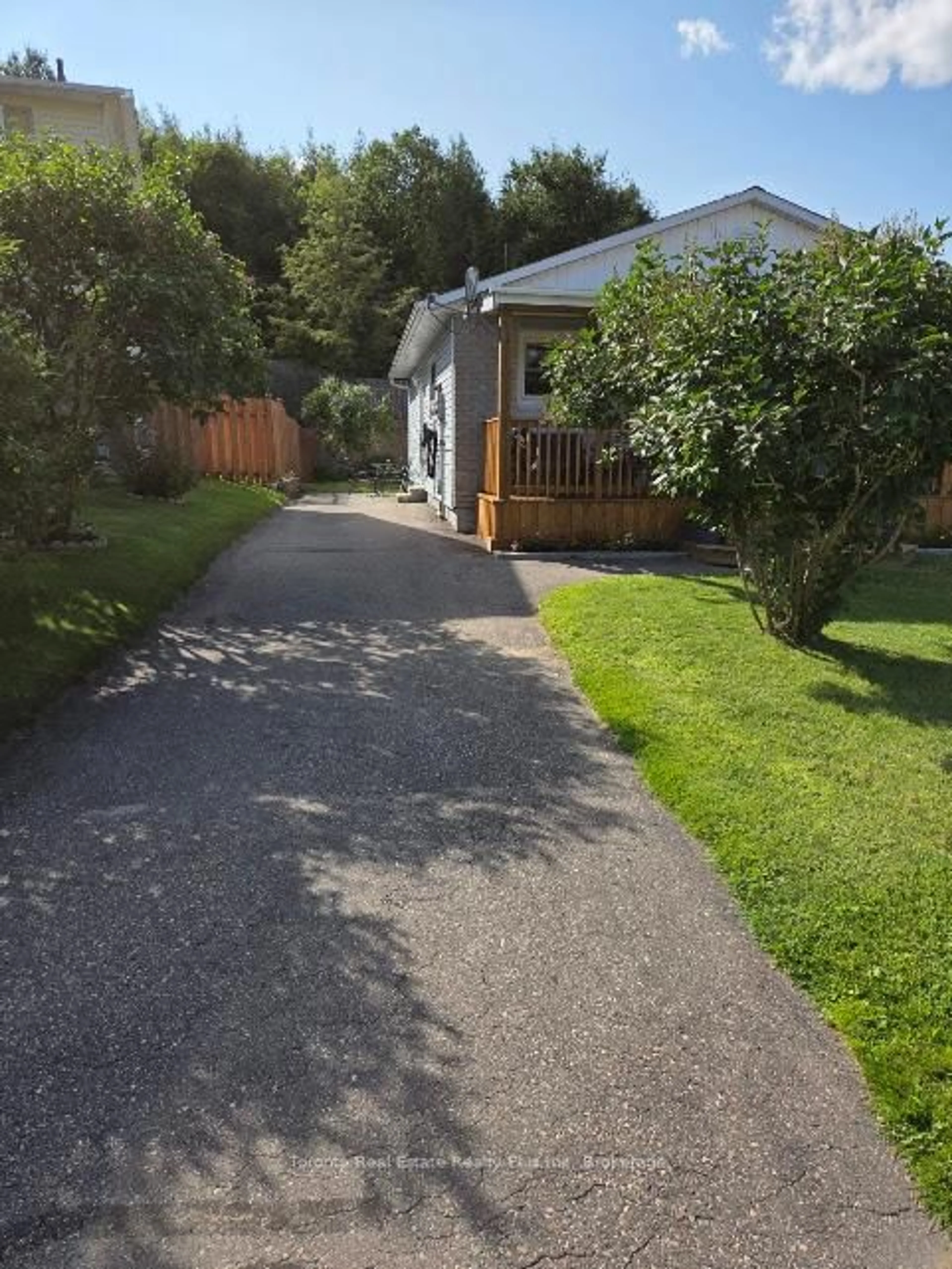 A pic from outside/outdoor area/front of a property/back of a property/a pic from drone, street for 83 Laurier Rd, Elliot Lake Ontario P5A 2T9