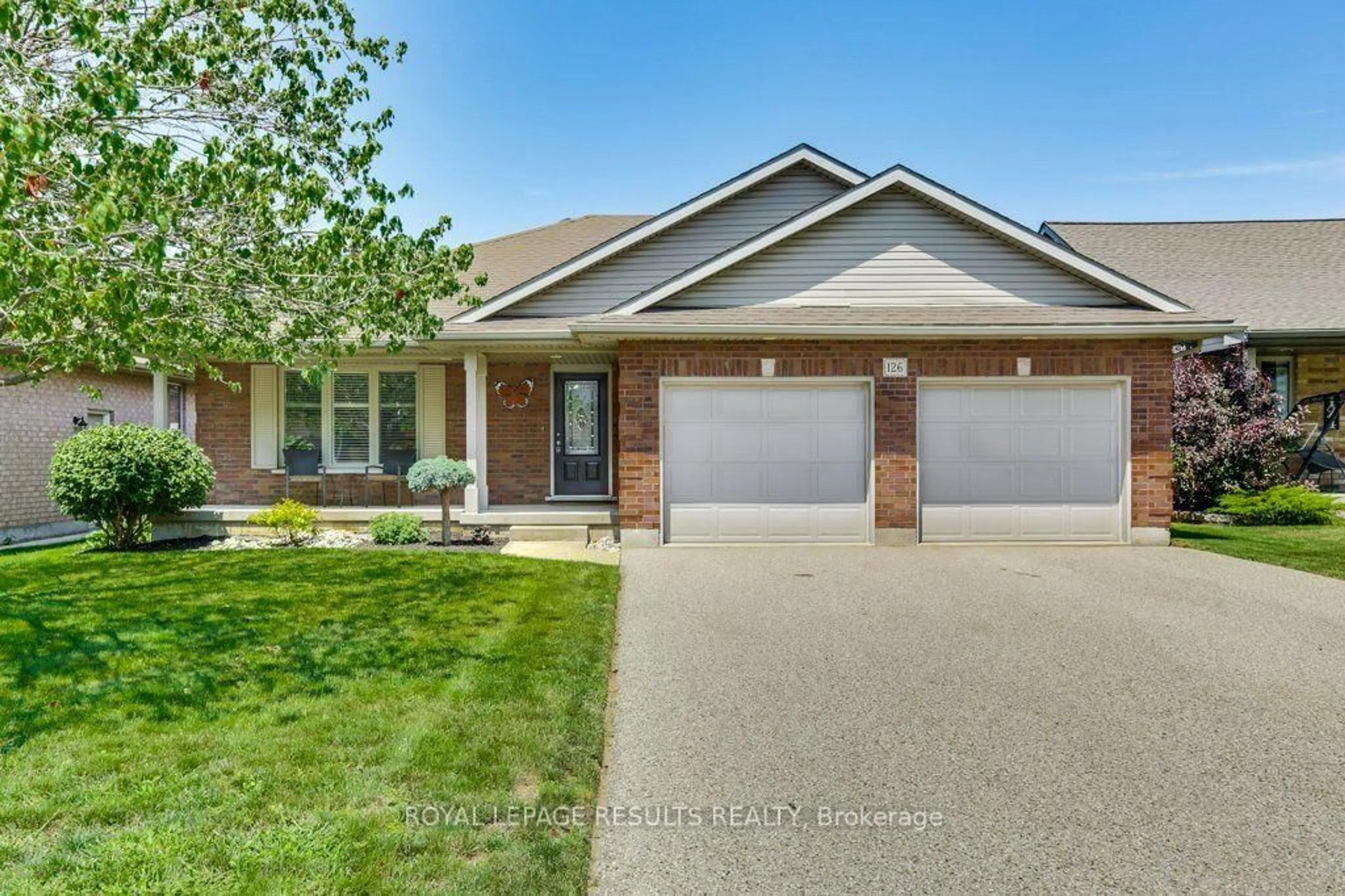 Home with brick exterior material, street for 126 Glendale Dr, Tillsonburg Ontario N4G 5V9