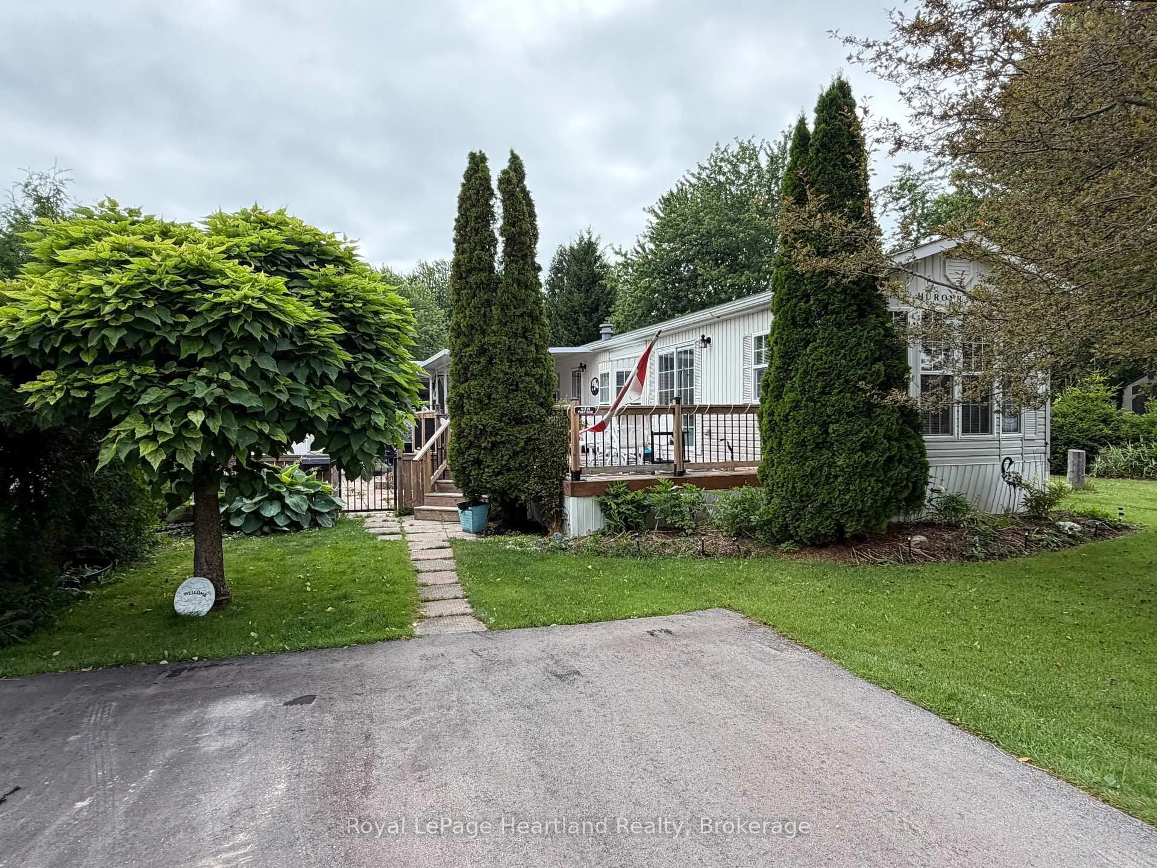 A pic from outside/outdoor area/front of a property/back of a property/a pic from drone, street for 77719 BLUEWATER HWY-45 PORTSIDE Highway, Central Huron Ontario N0M 1G0