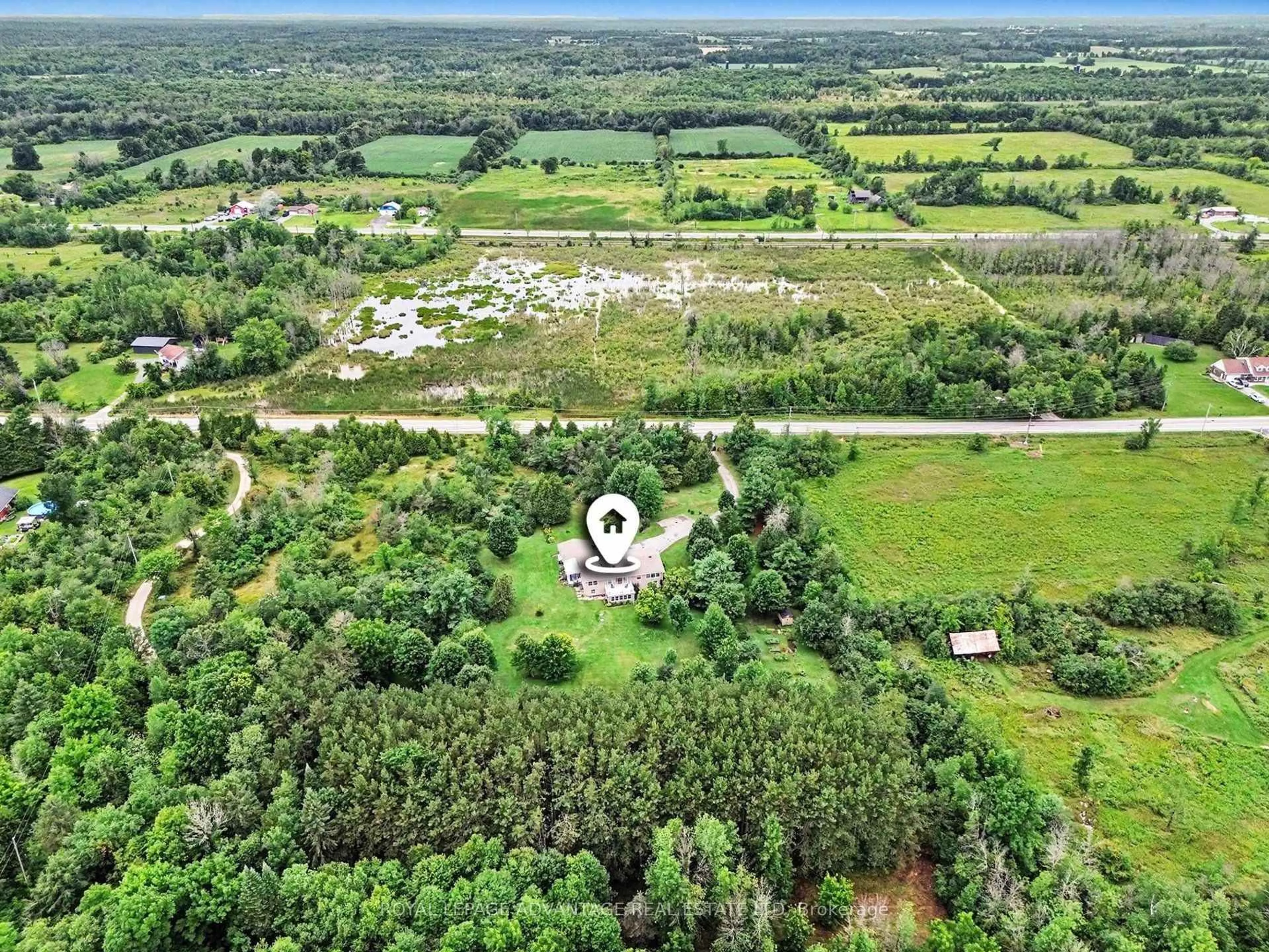 A pic from outside/outdoor area/front of a property/back of a property/a pic from drone, forest/trees view for 597 CHRISTIE LAKE Rd, Perth Ontario K7H 3C6