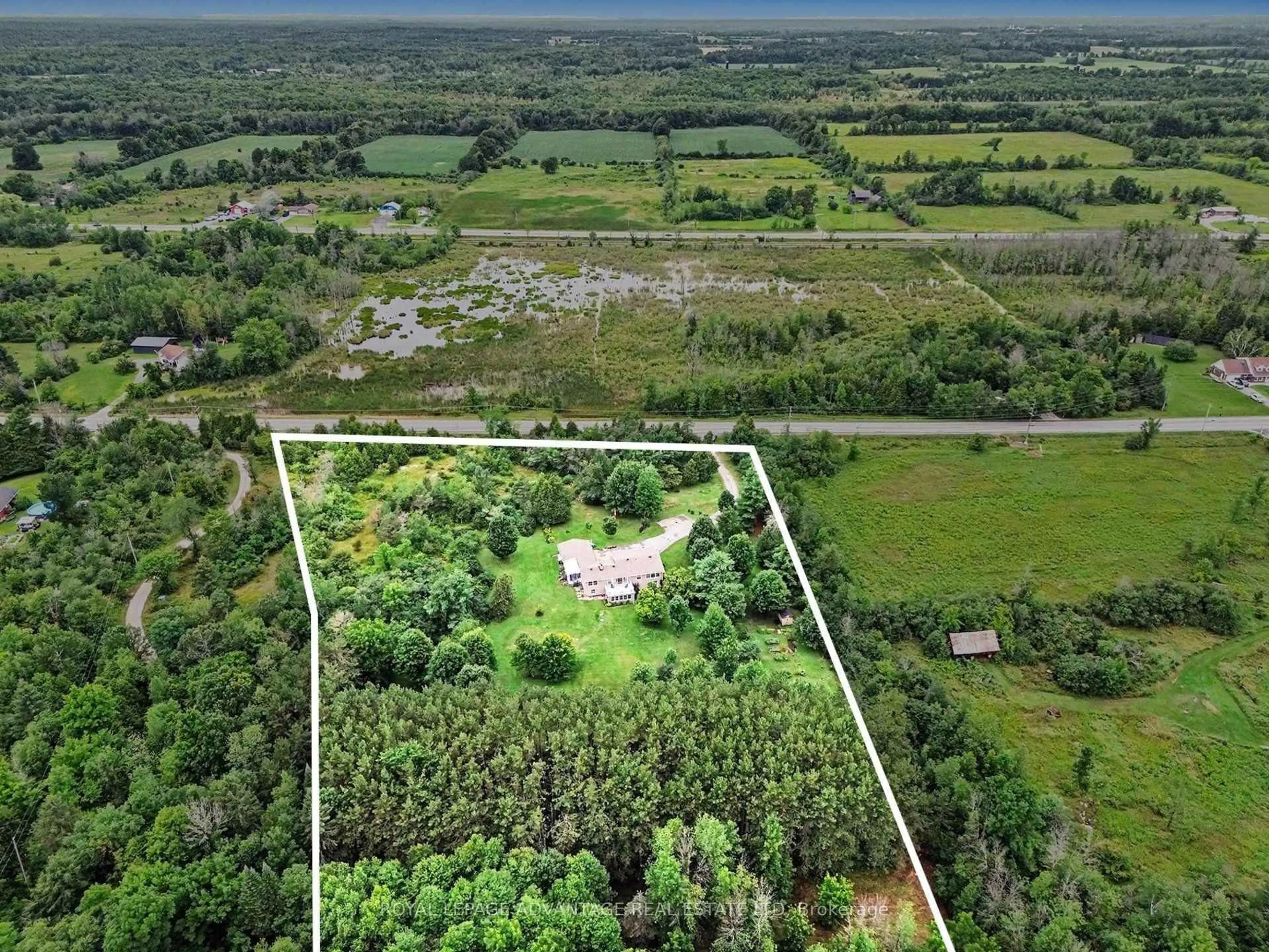 A pic from outside/outdoor area/front of a property/back of a property/a pic from drone, forest/trees view for 597 CHRISTIE LAKE Rd, Perth Ontario K7H 3C6