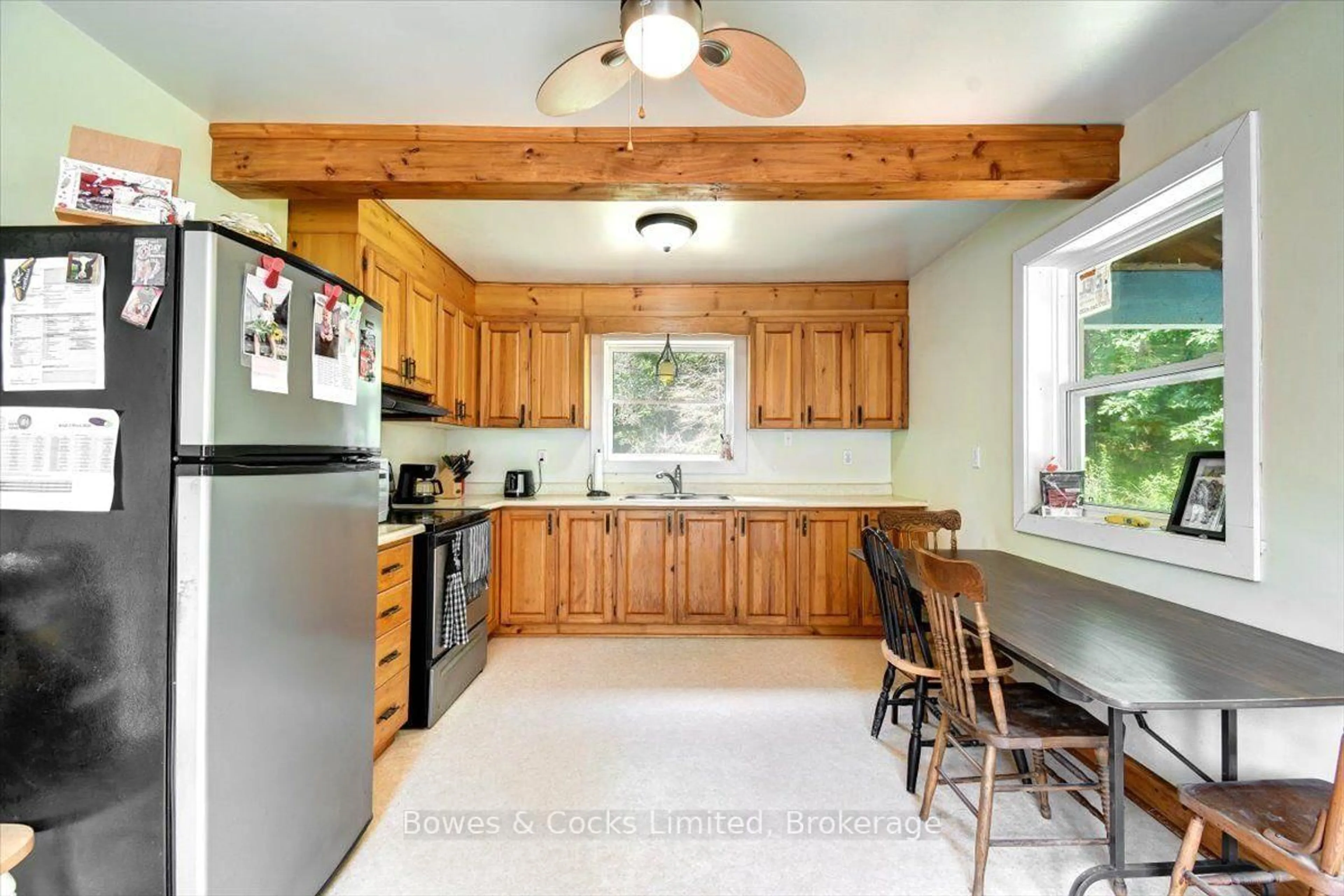 Standard kitchen, ceramic/tile floor for 89 Jack Lake Rd, North Kawartha Ontario K0L 1A0