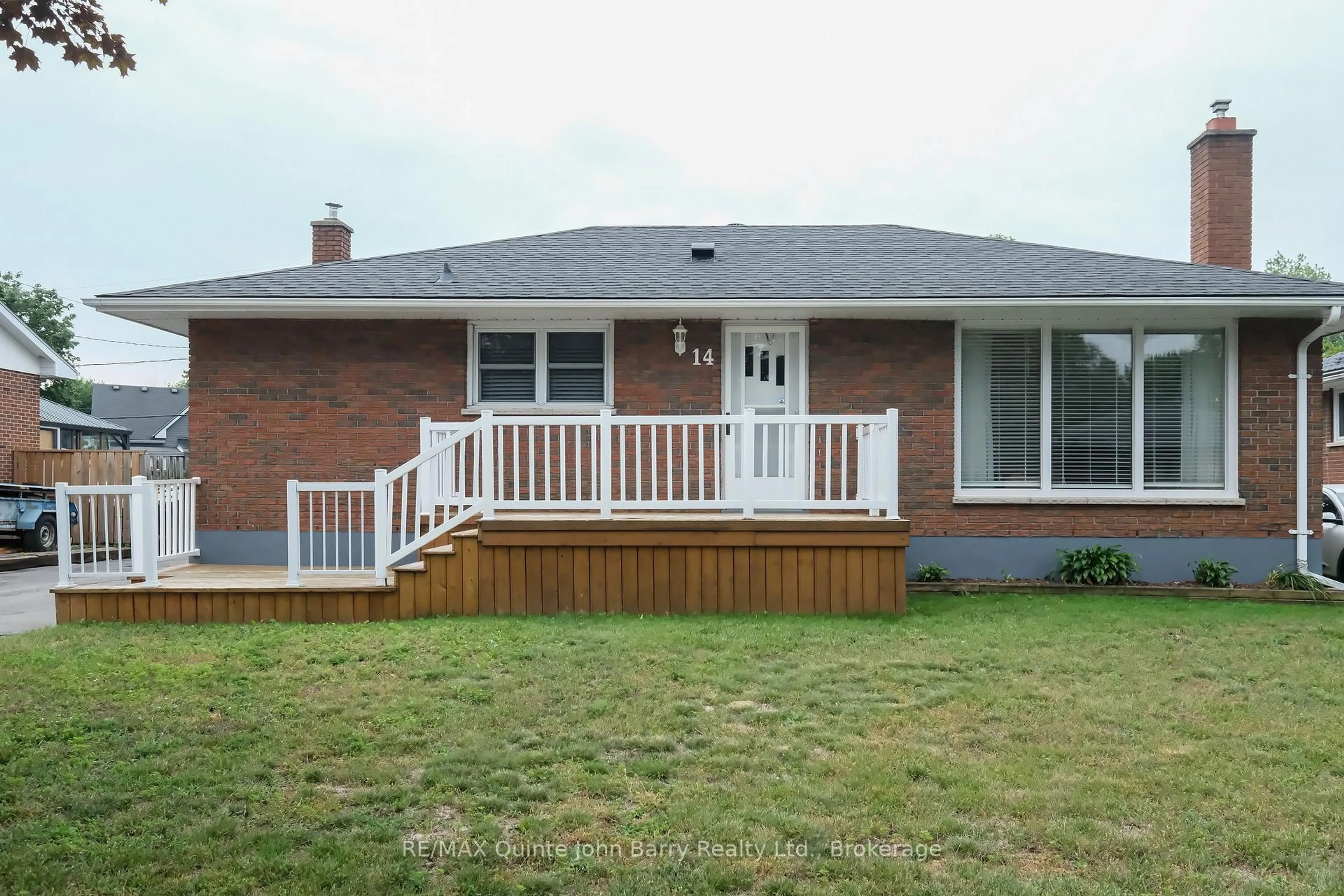 Home with brick exterior material, unknown for 14 Gould St, Quinte West Ontario K8V 1Y6