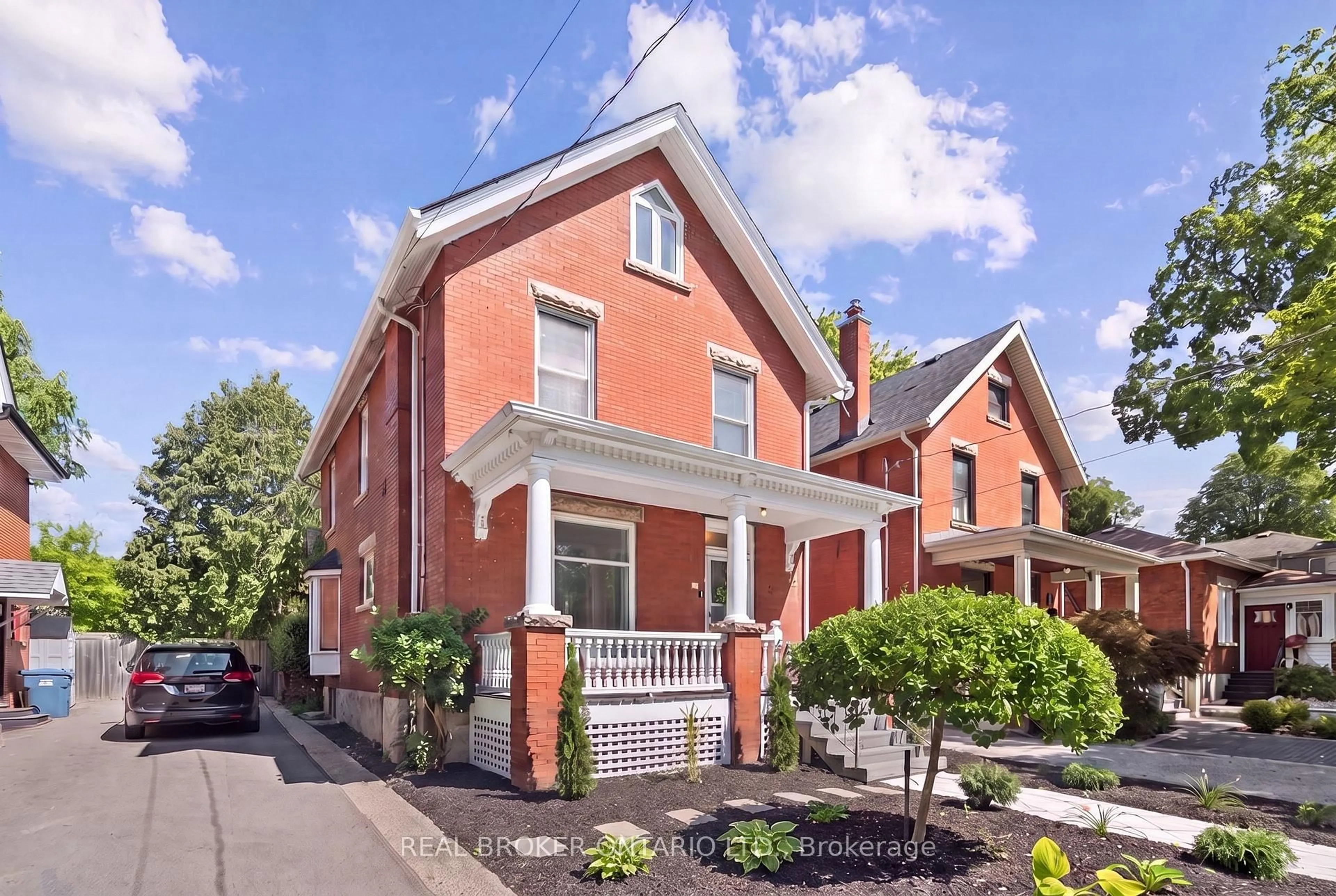 Home with brick exterior material, street for 25 Suffolk St, Guelph Ontario N1H 2H9