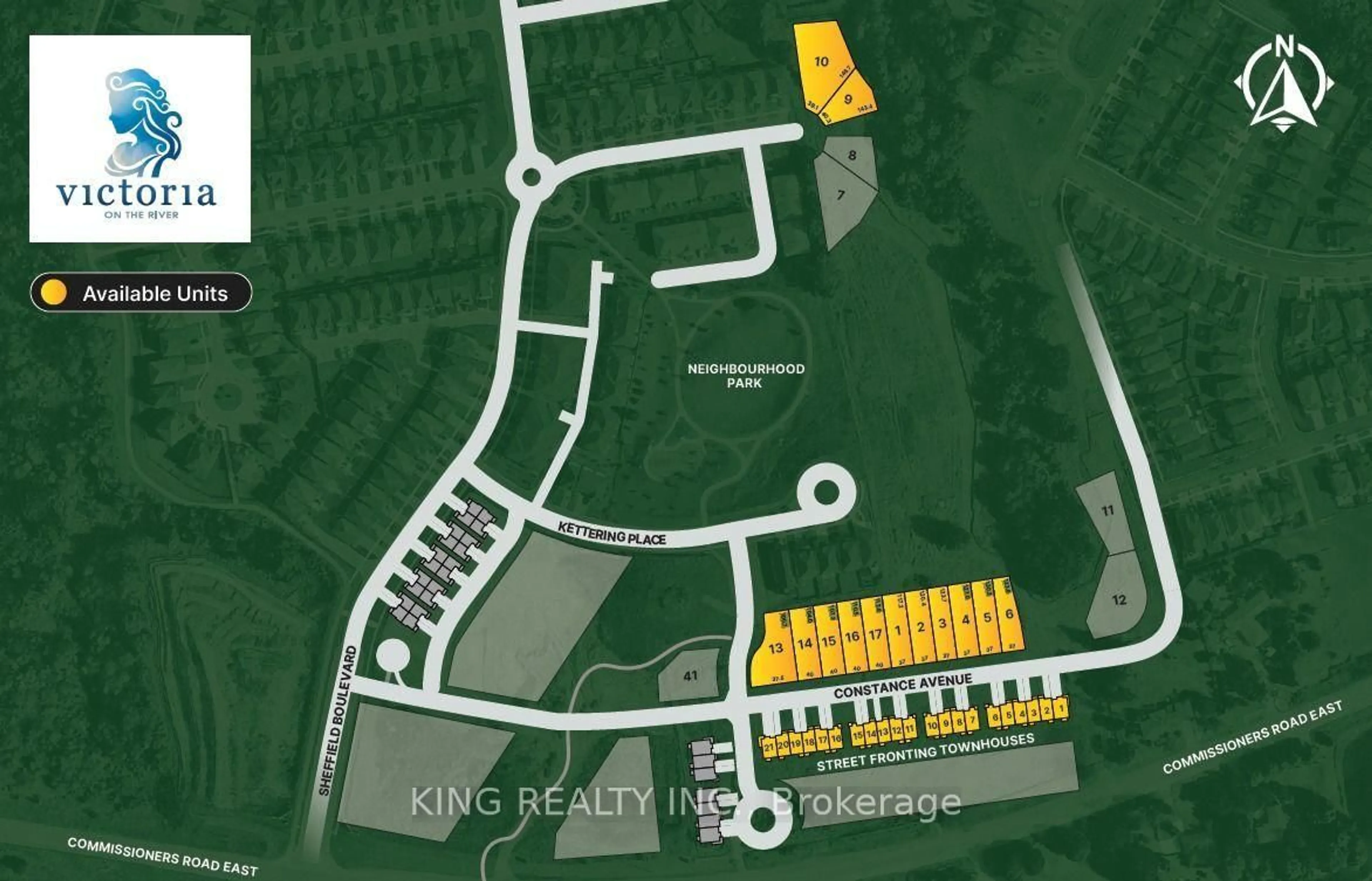 Picture of a map for 2559 Constance Ave #LOT 15, London South Ontario N6M 0J5