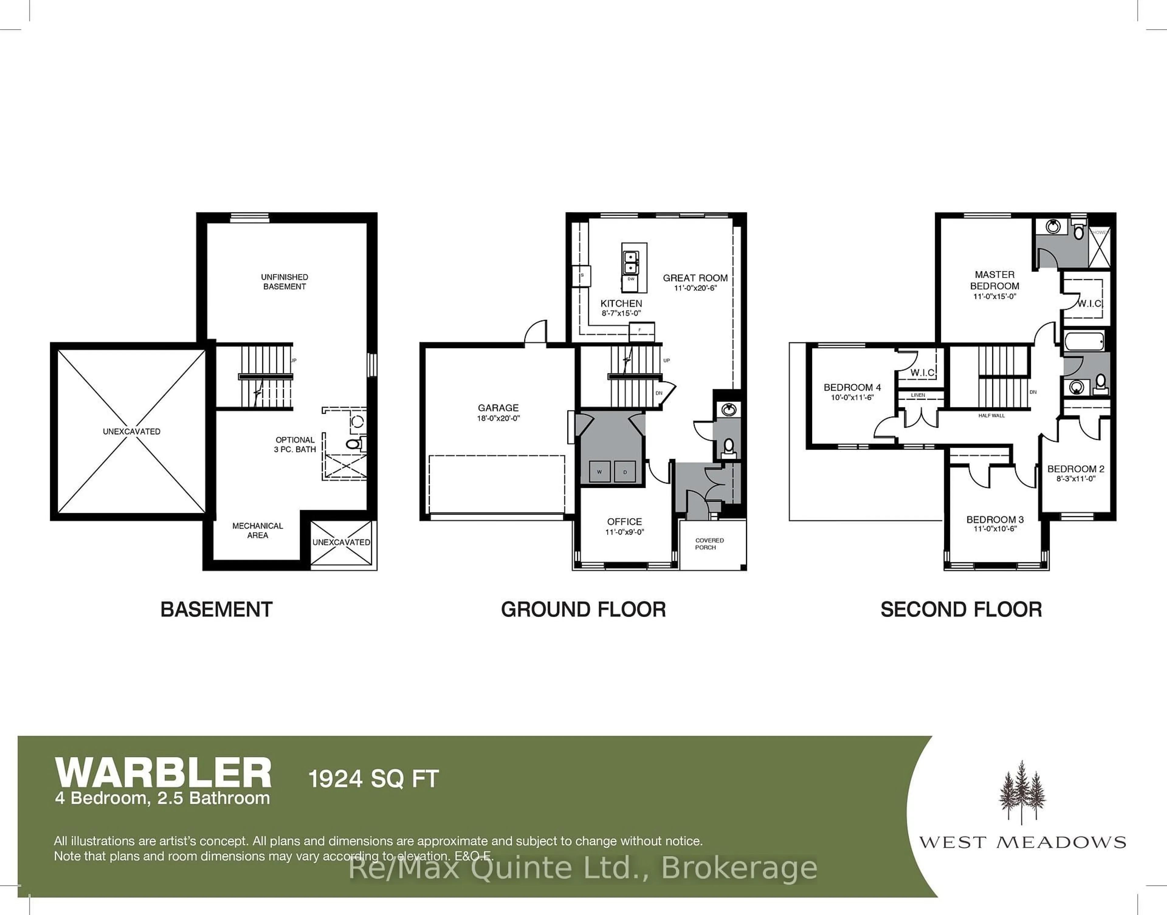 Floor plan for 13 French St, Prince Edward County Ontario K0K 2T0