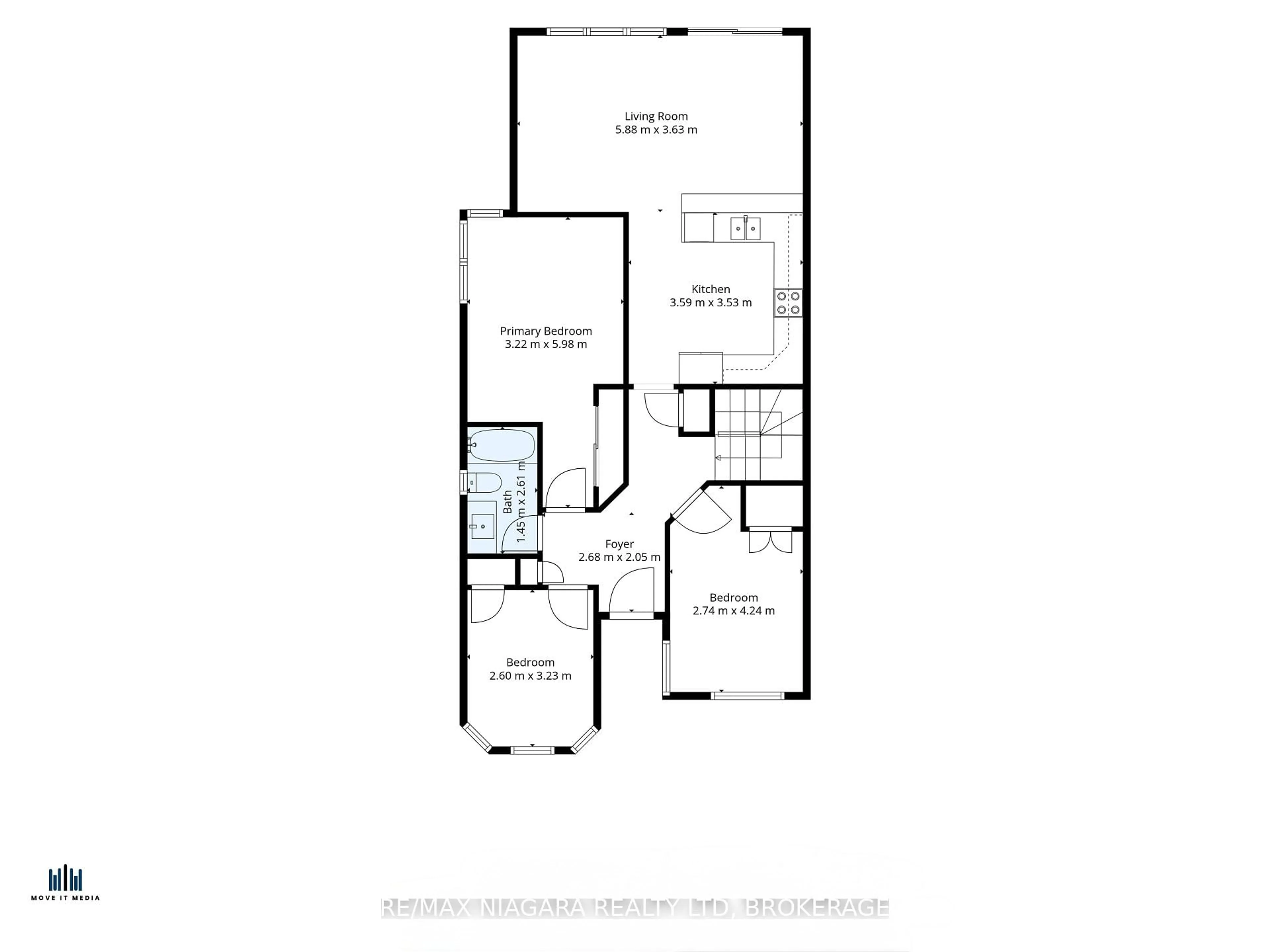 Floor plan for 17 Jackson Crt, Welland Ontario L3C 7G2