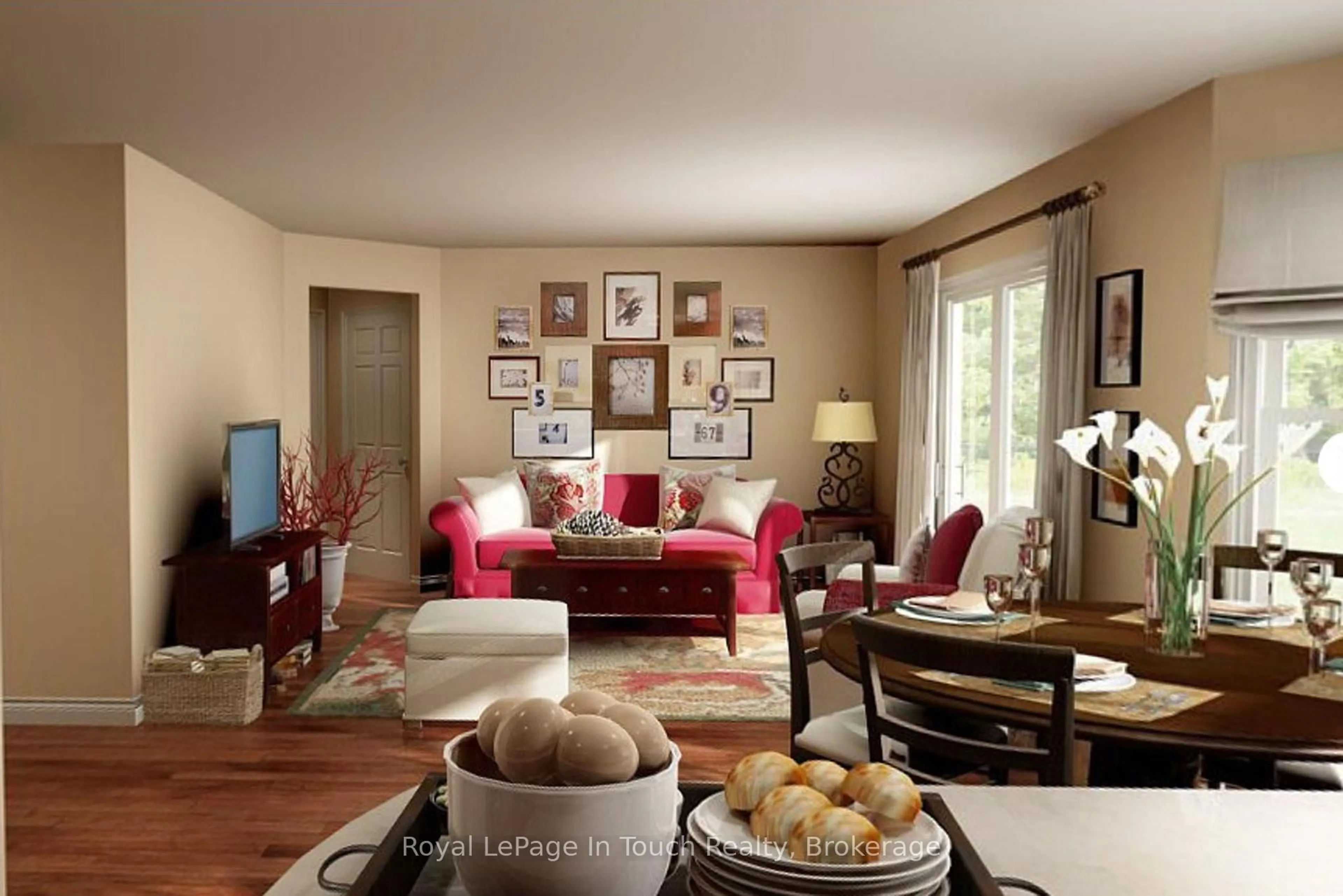 Living room with furniture, unknown for 446 South Bay Rd, Georgian Bay Ontario L0K 1S0