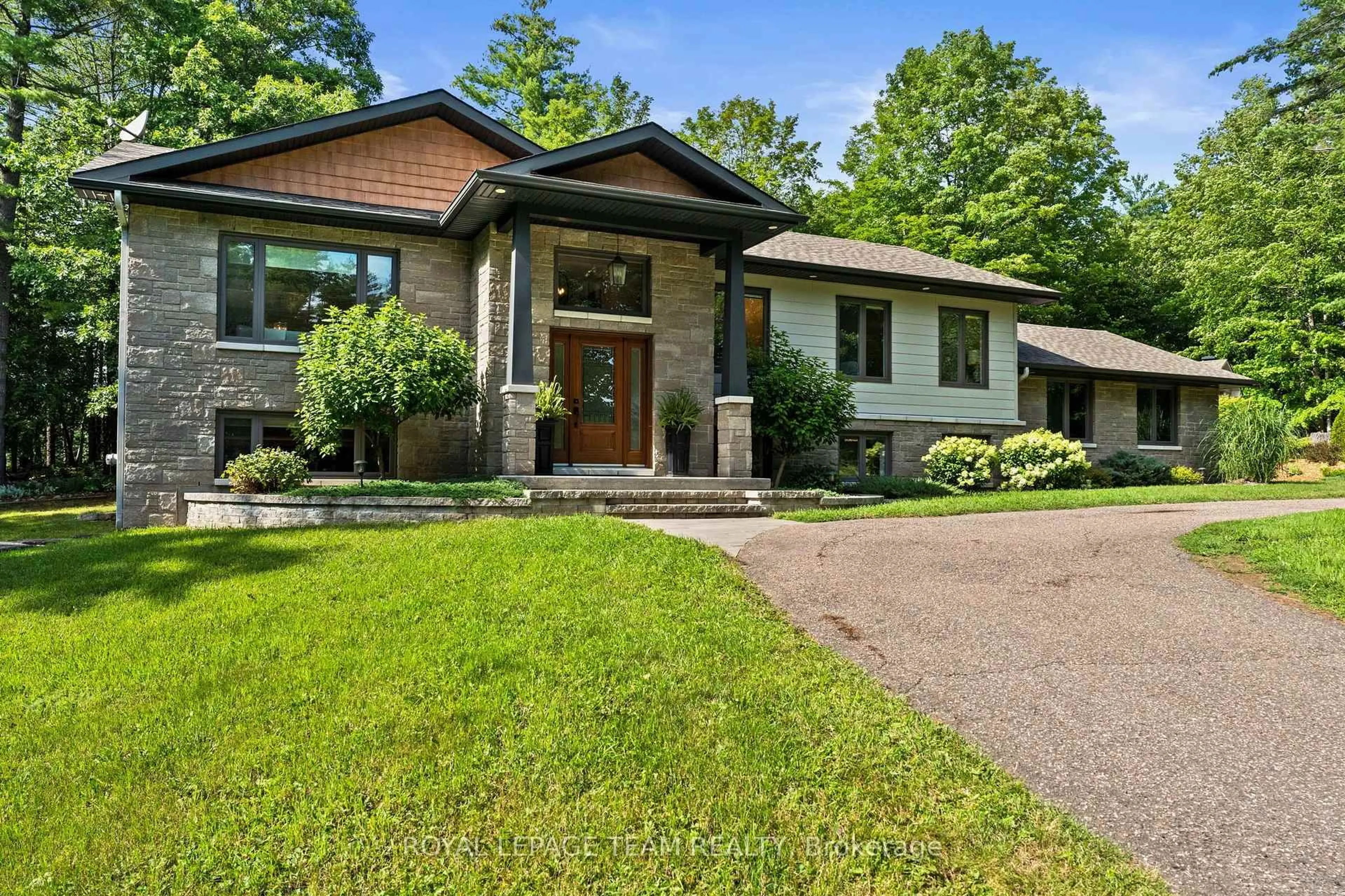 Home with brick exterior material, street for 5 PEGGS Lane, White Lake Ontario K0A 3L0