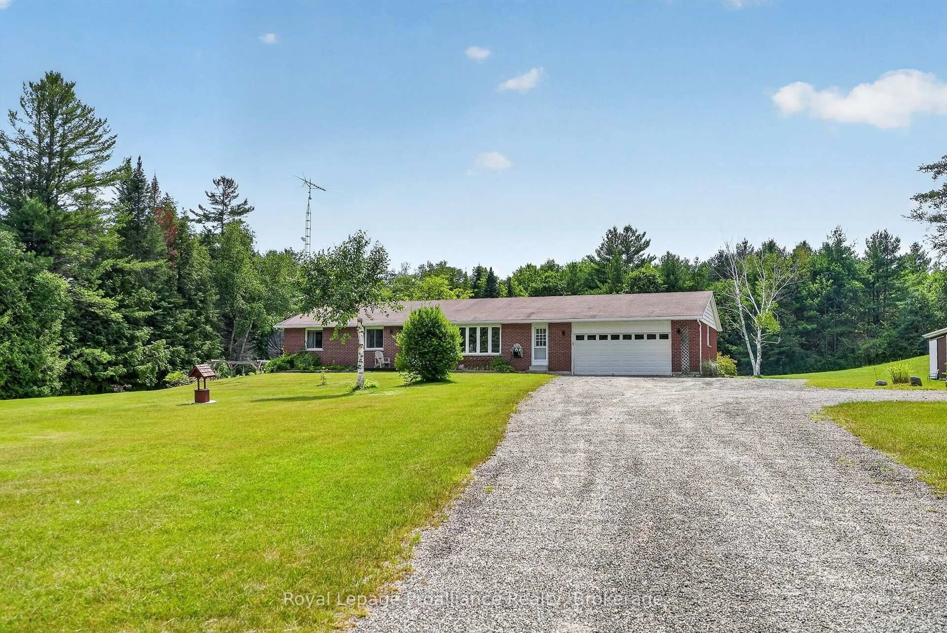 A pic from outside/outdoor area/front of a property/back of a property/a pic from drone, unknown for 150 Woodland Rd, Alnwick/Haldimand Ontario K0K 2X0