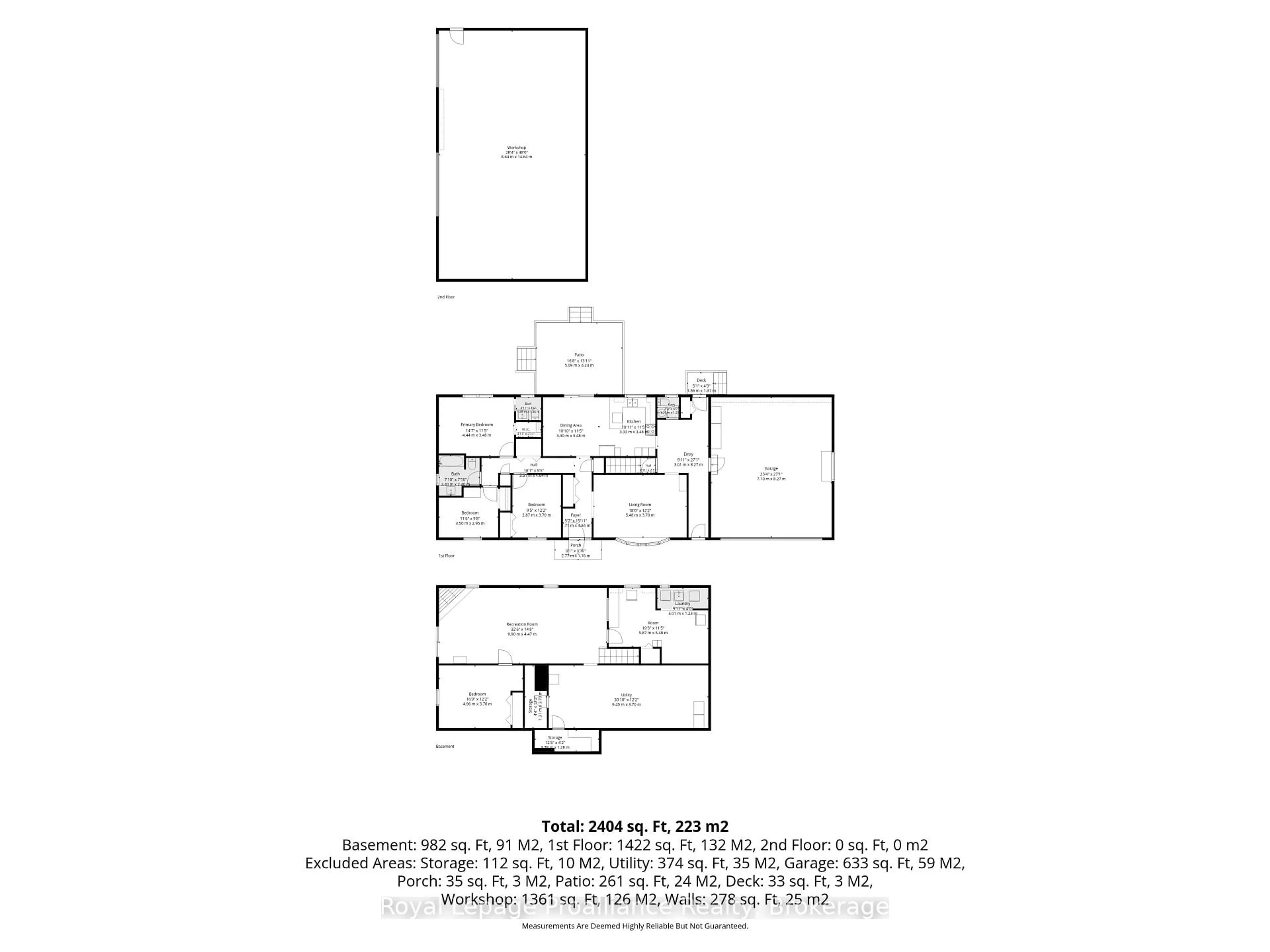 Floor plan for 150 Woodland Rd, Alnwick/Haldimand Ontario K0K 2X0