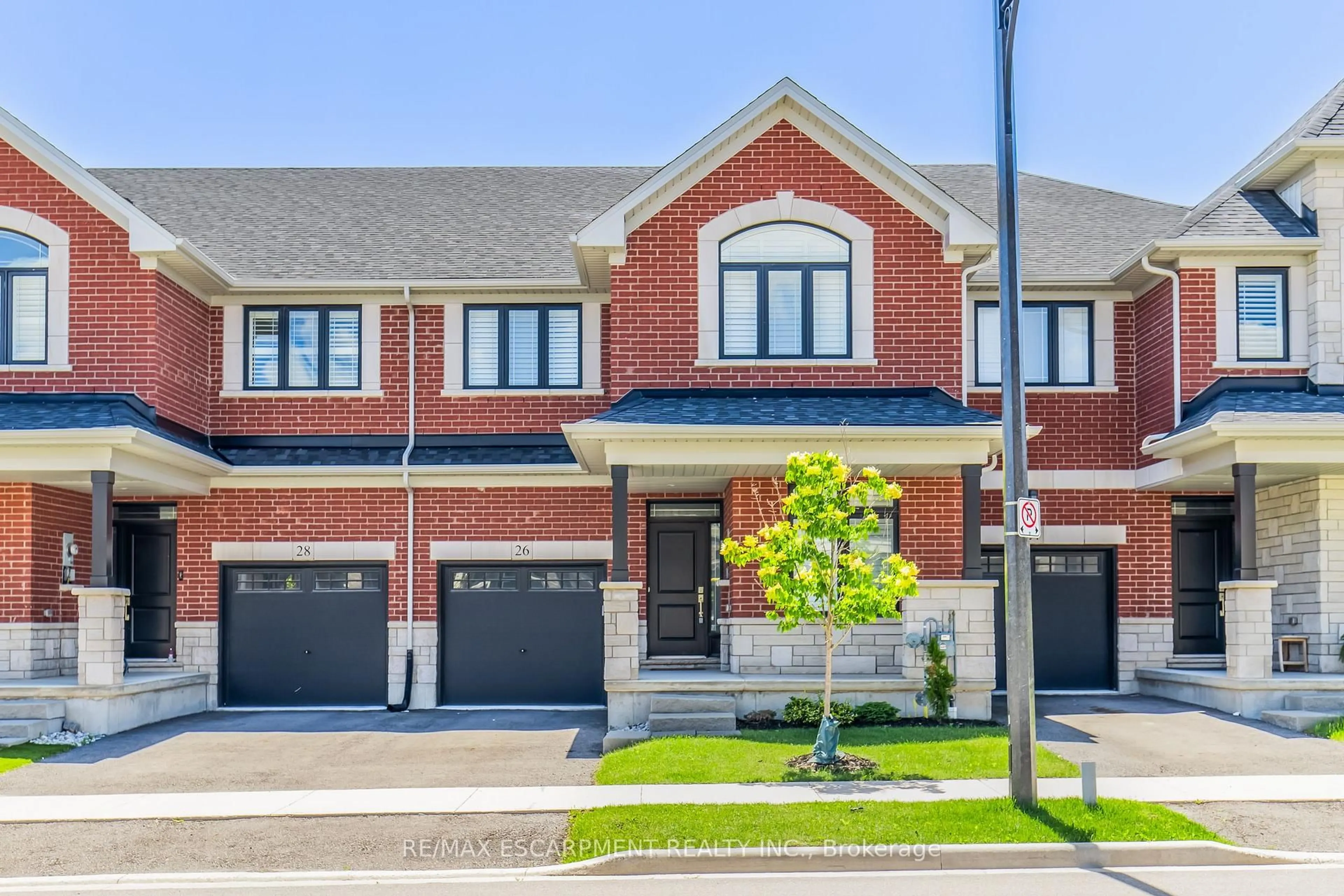 Home with brick exterior material, street for 26 Granite Ridge Tr, Hamilton Ontario L8B 1Y4