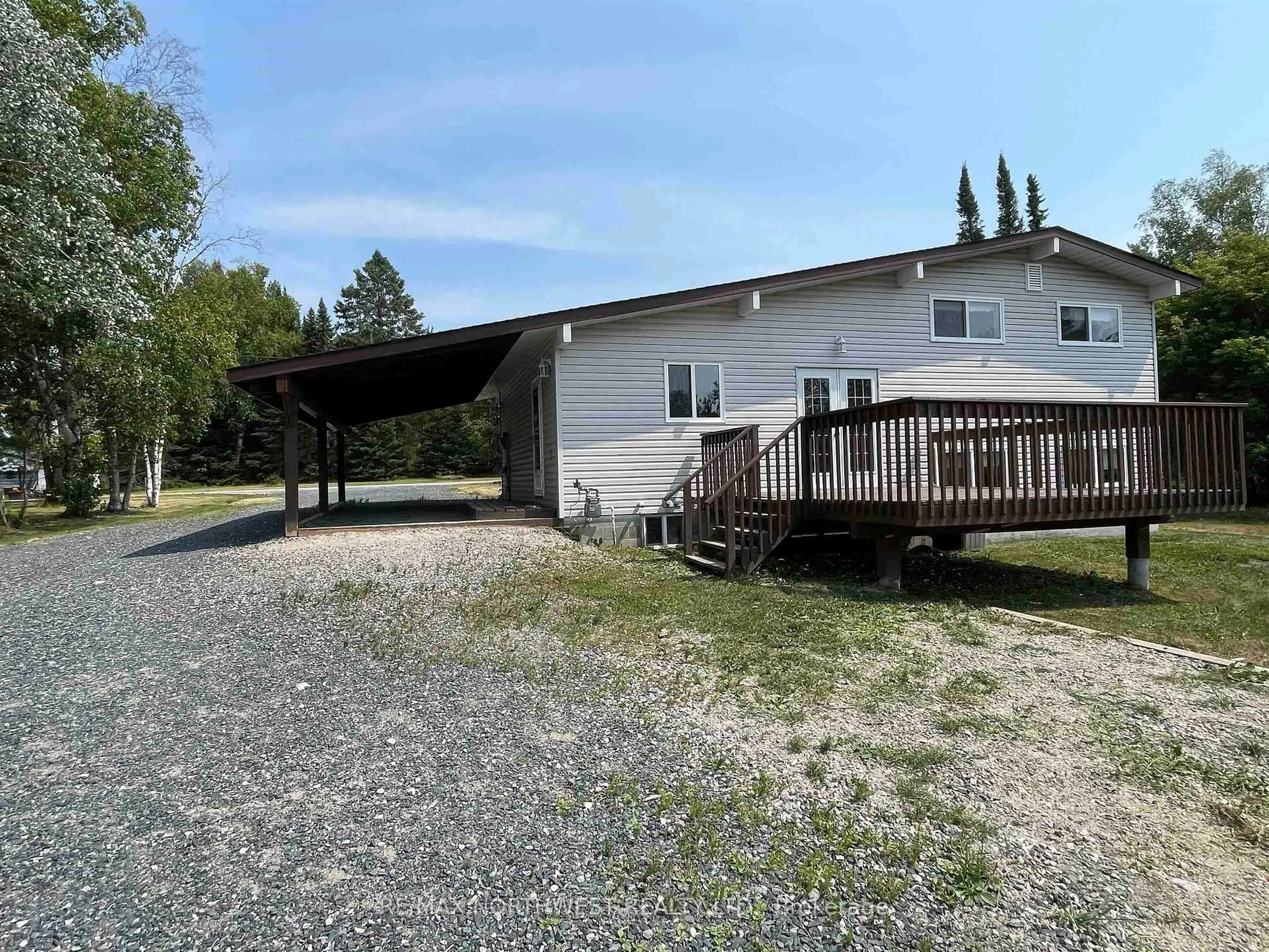 A pic from outside/outdoor area/front of a property/back of a property/a pic from drone, unknown for 62 Bedworth Road, Dryden Ontario P8N 2Y4