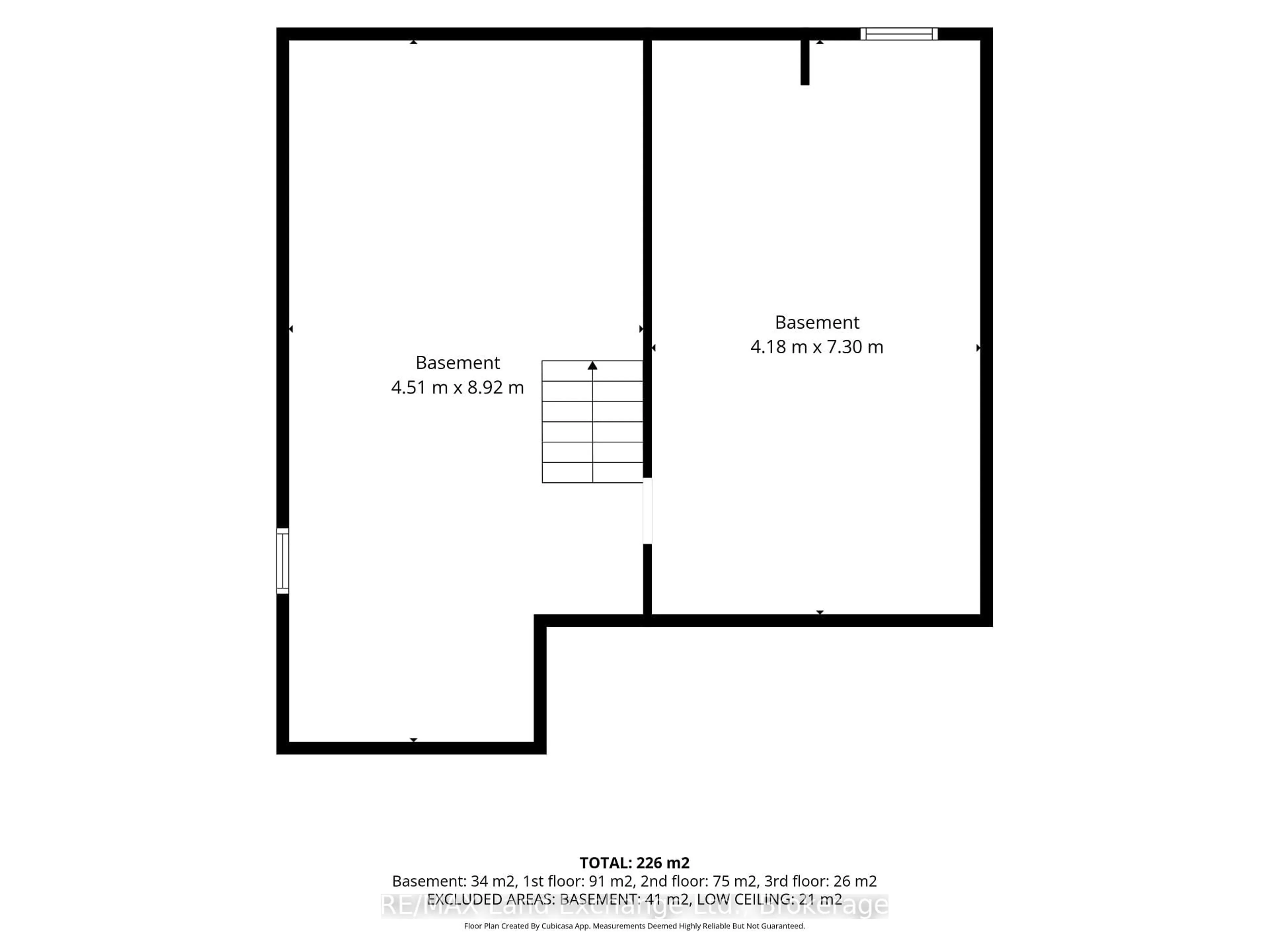 Floor plan for 581 Queen St, Kincardine Ontario N2Z 2J1