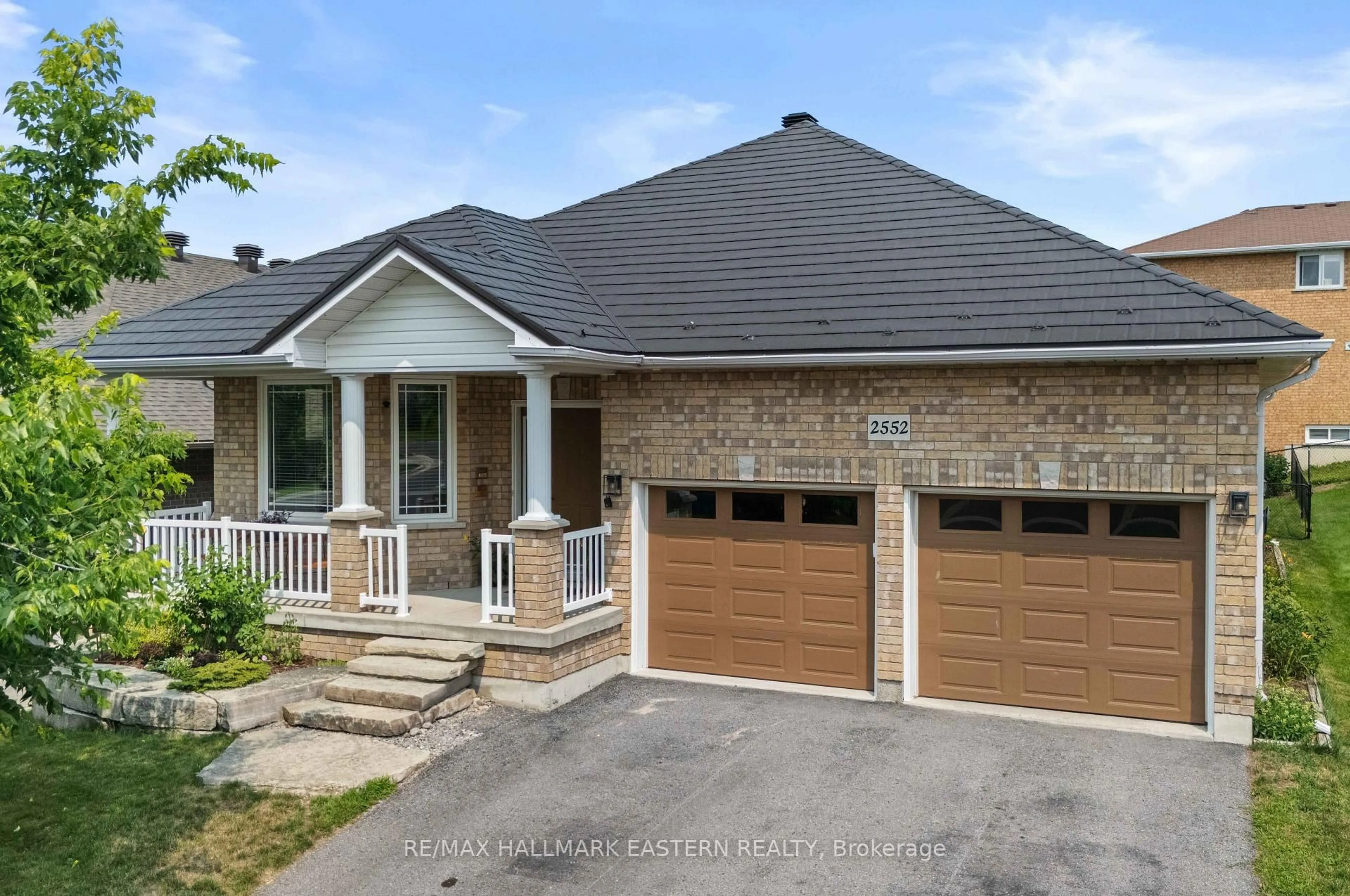 Home with brick exterior material, street for 2552 Denure Dr, Peterborough Ontario K9K 2T2